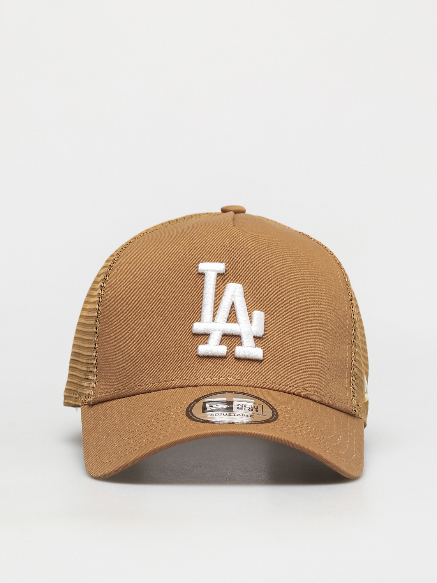 Czapka z daszkiem New Era Tonal Mesh Trucker Los Angeles Dodgers ZD (med beige)