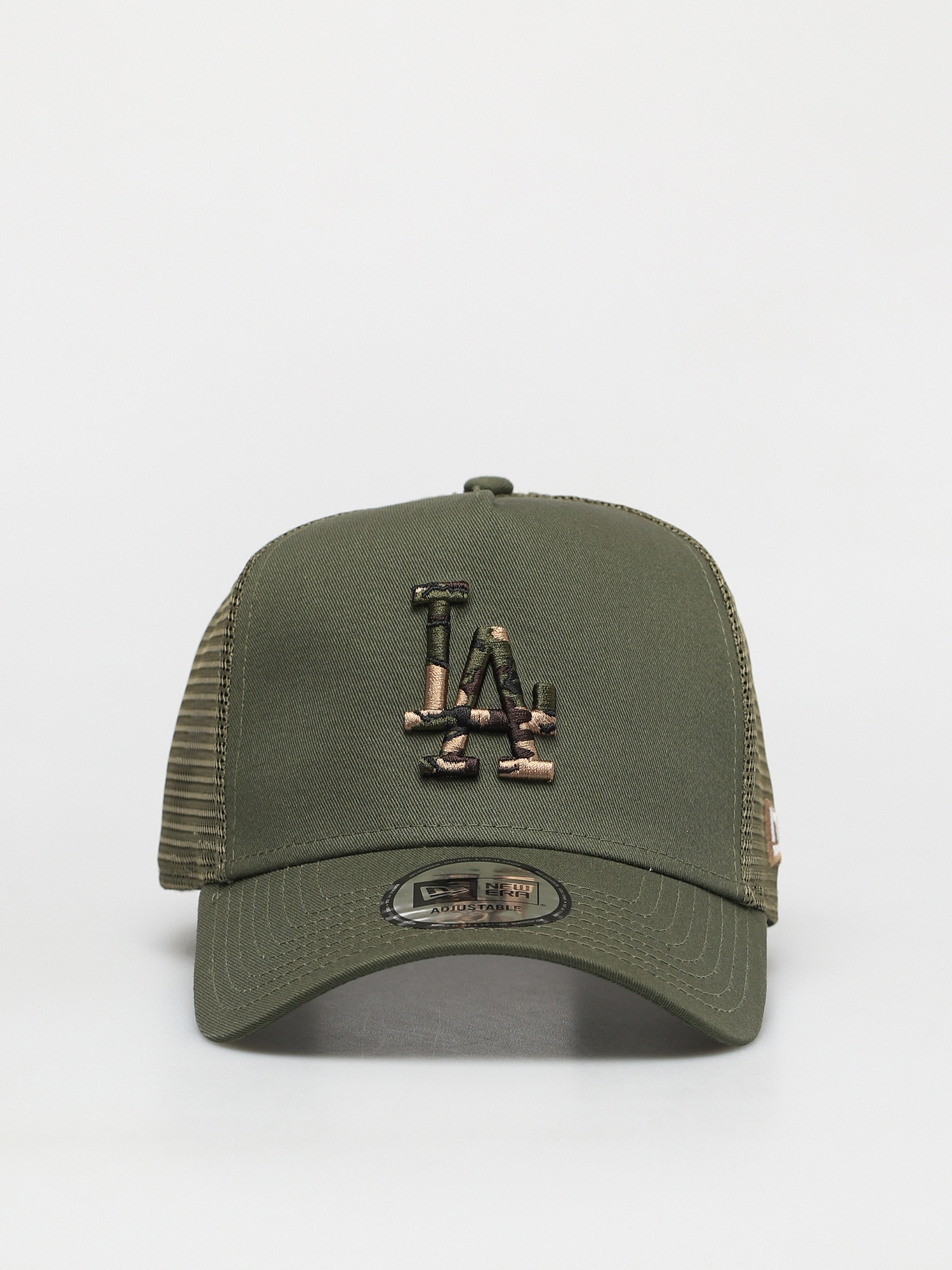 Czapka z daszkiem New Era Camo Infill Trucker Los Angeles Dodgers ZD (open green)