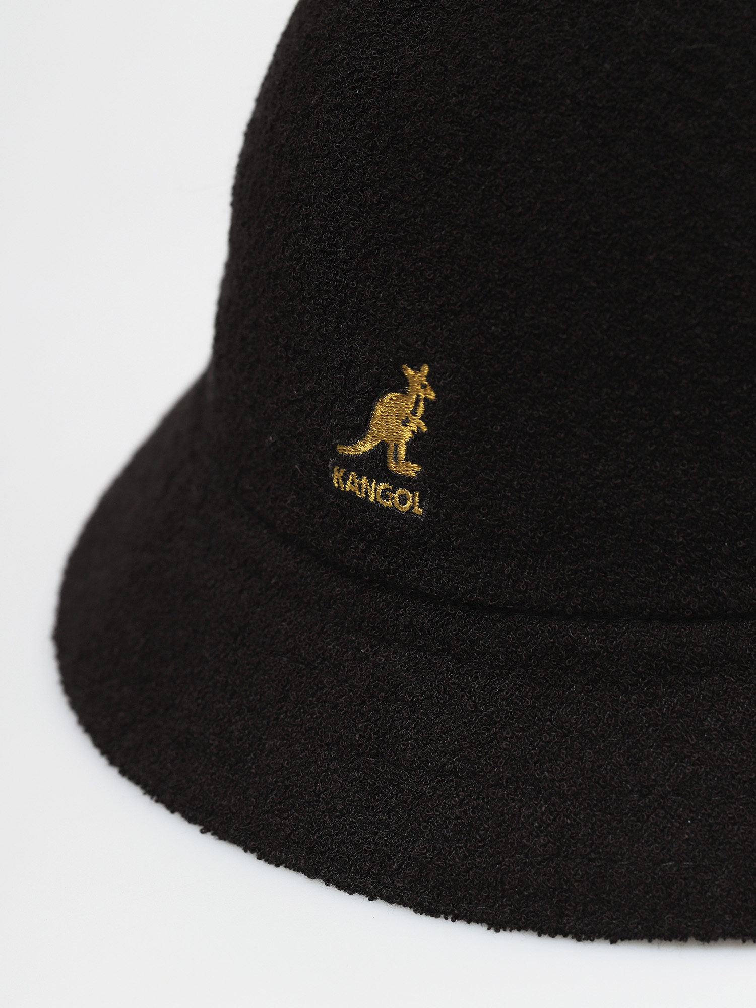 Kapelusz Kangol Bermuda Casual (black/gold)