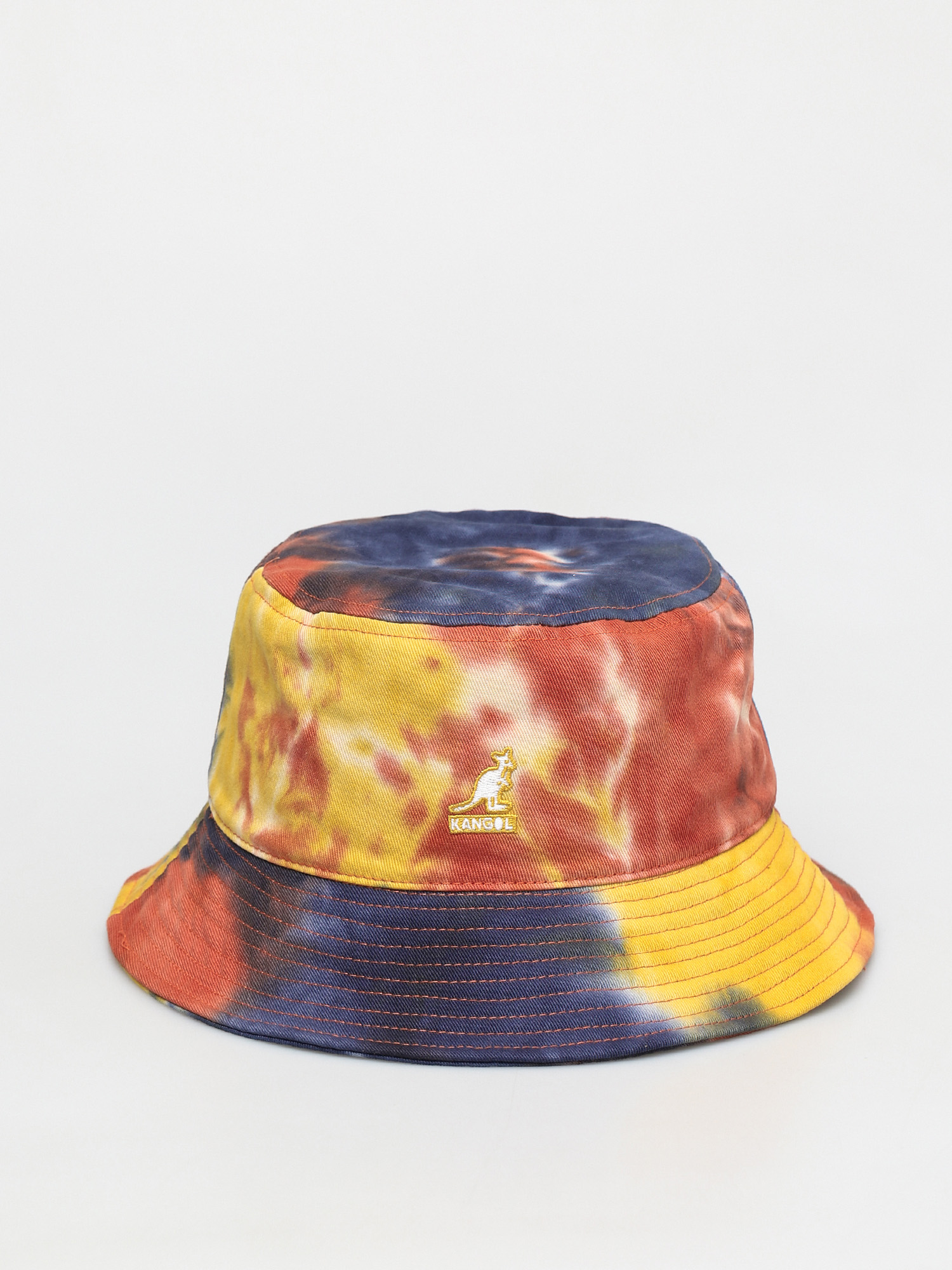 Kapelusz Kangol Tie Dye Bucket (golden palm)