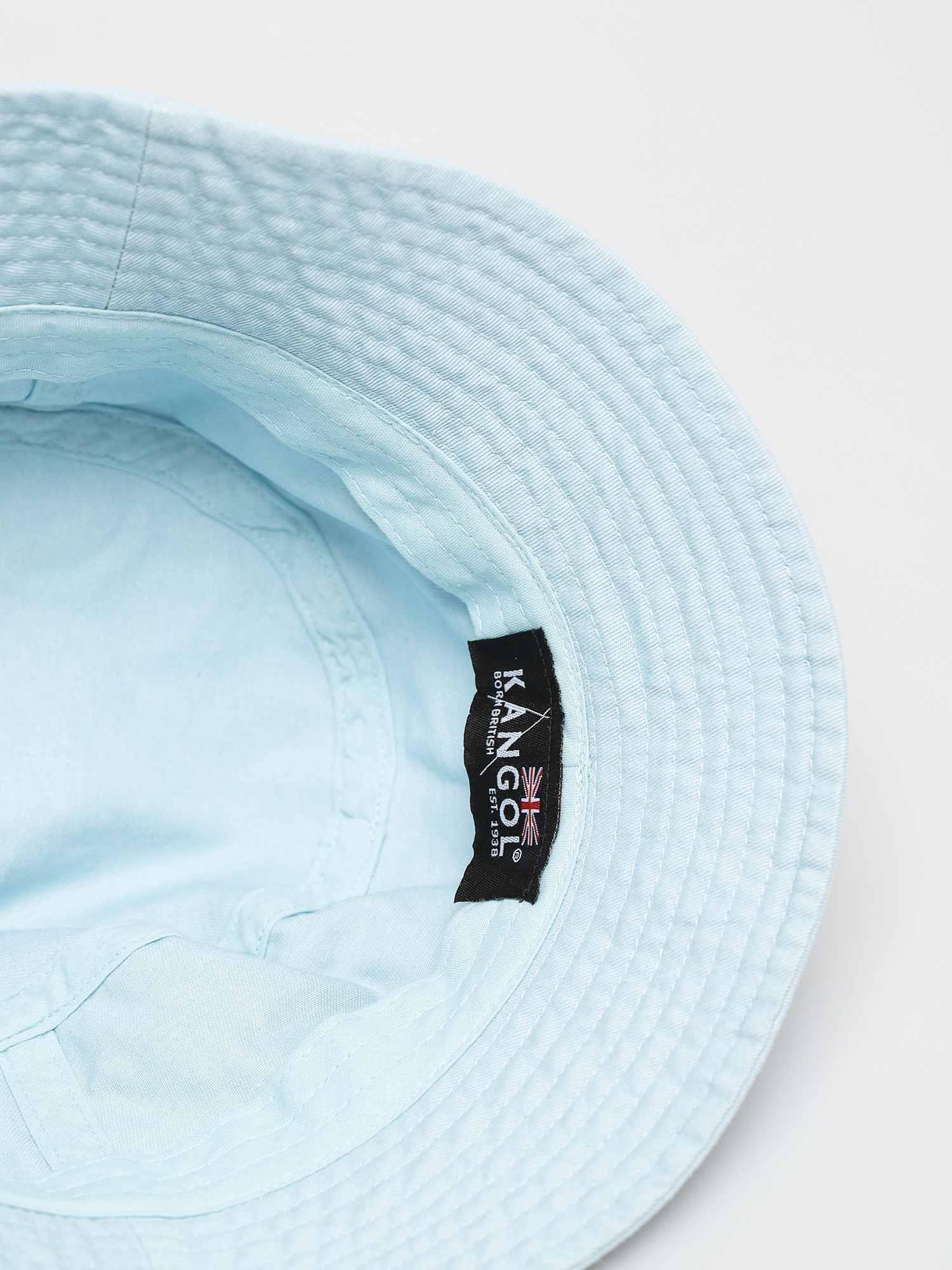 Kapelusz Kangol Washed Bucket (blue tint)