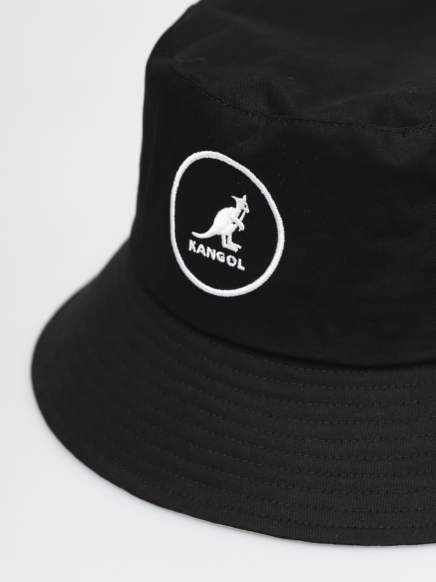 Kapelusz Kangol Cotton Bucket (black)