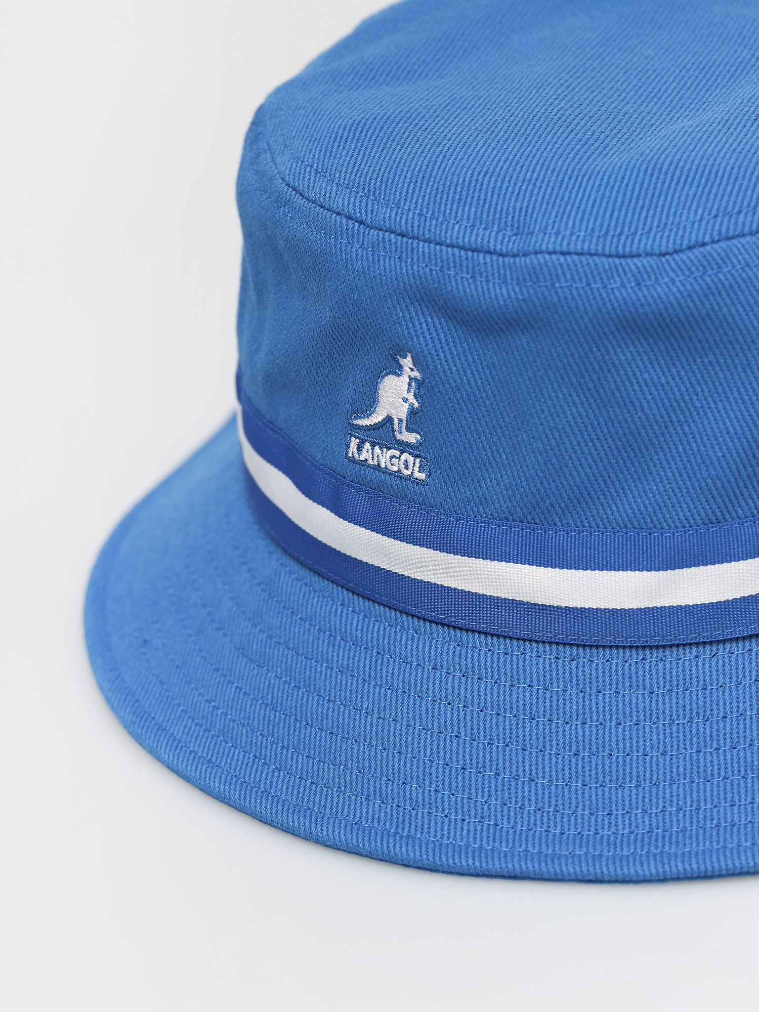 Kapelusz Kangol Stripe Lahinch (mykonos blue)