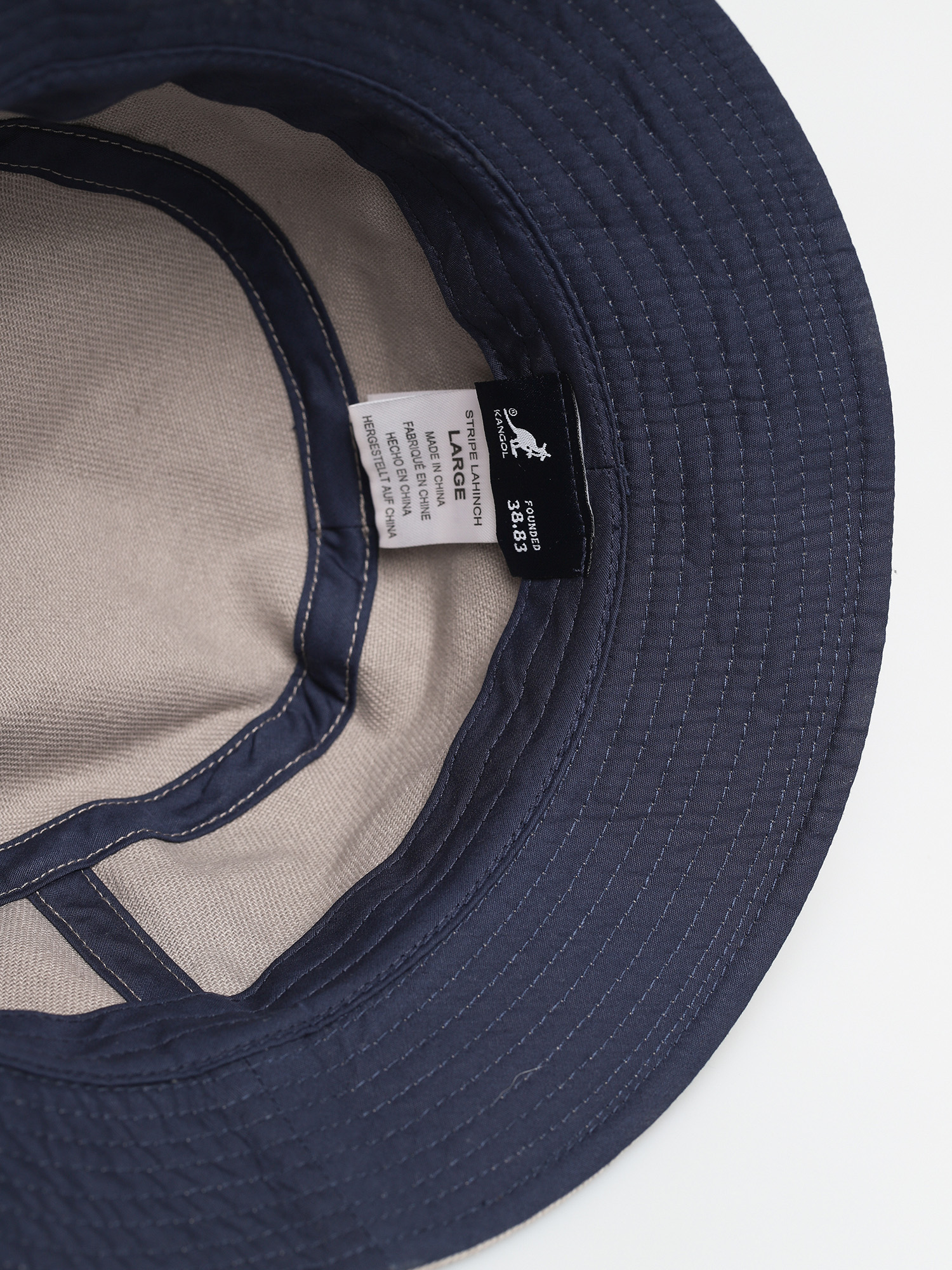 Kapelusz Kangol Stripe Lahinch (grey)