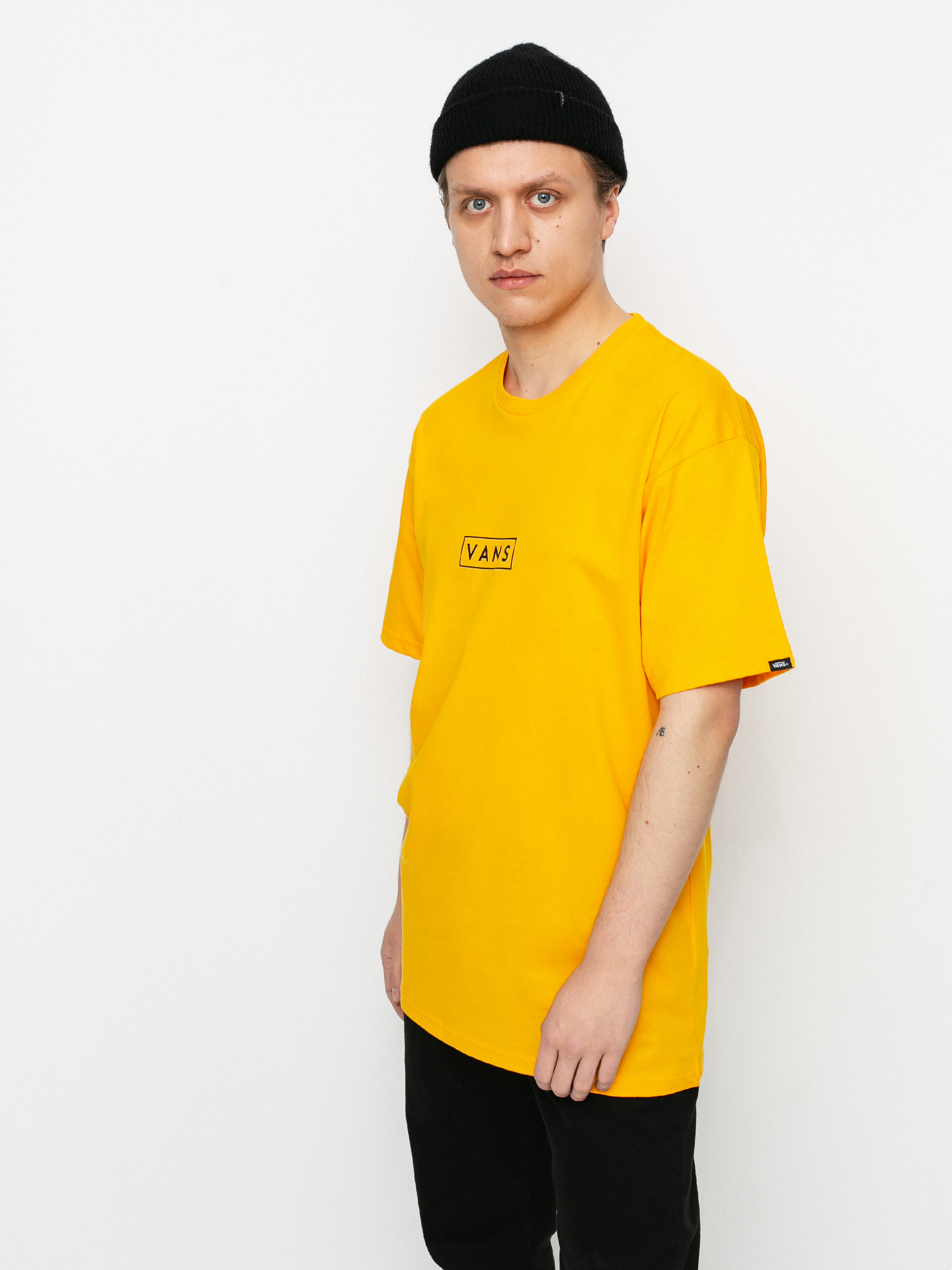T-shirt Vans Classic Easy Box (saffron/black)