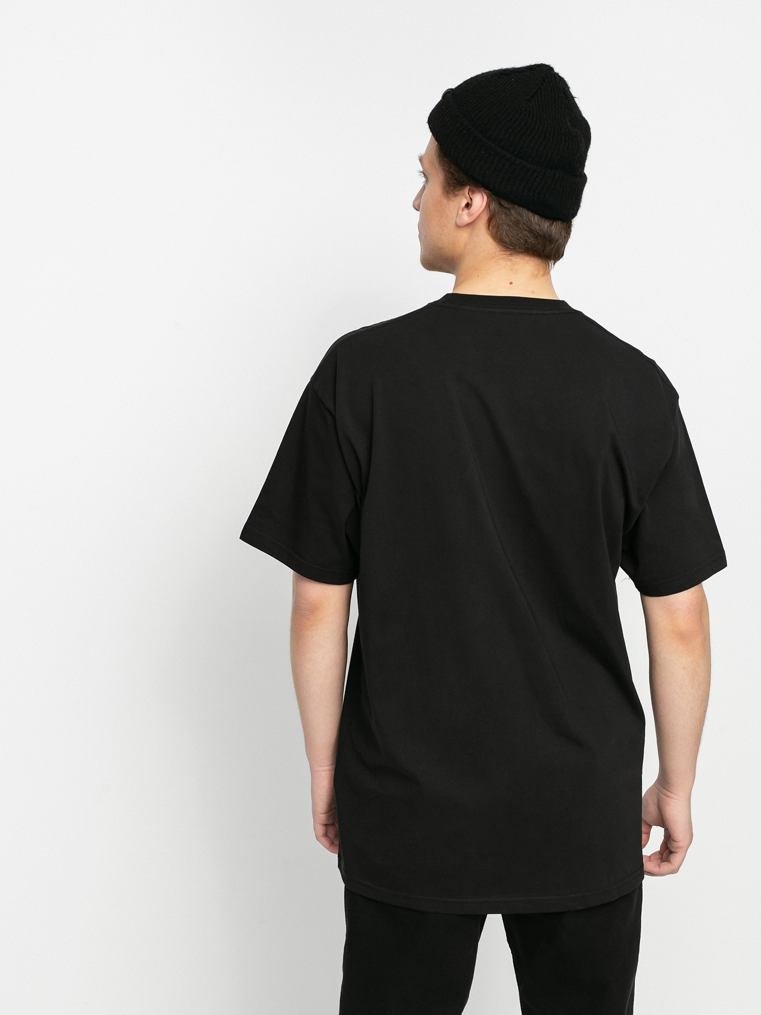 T-shirt Vans Left Chest Logo (blk/waterfall)
