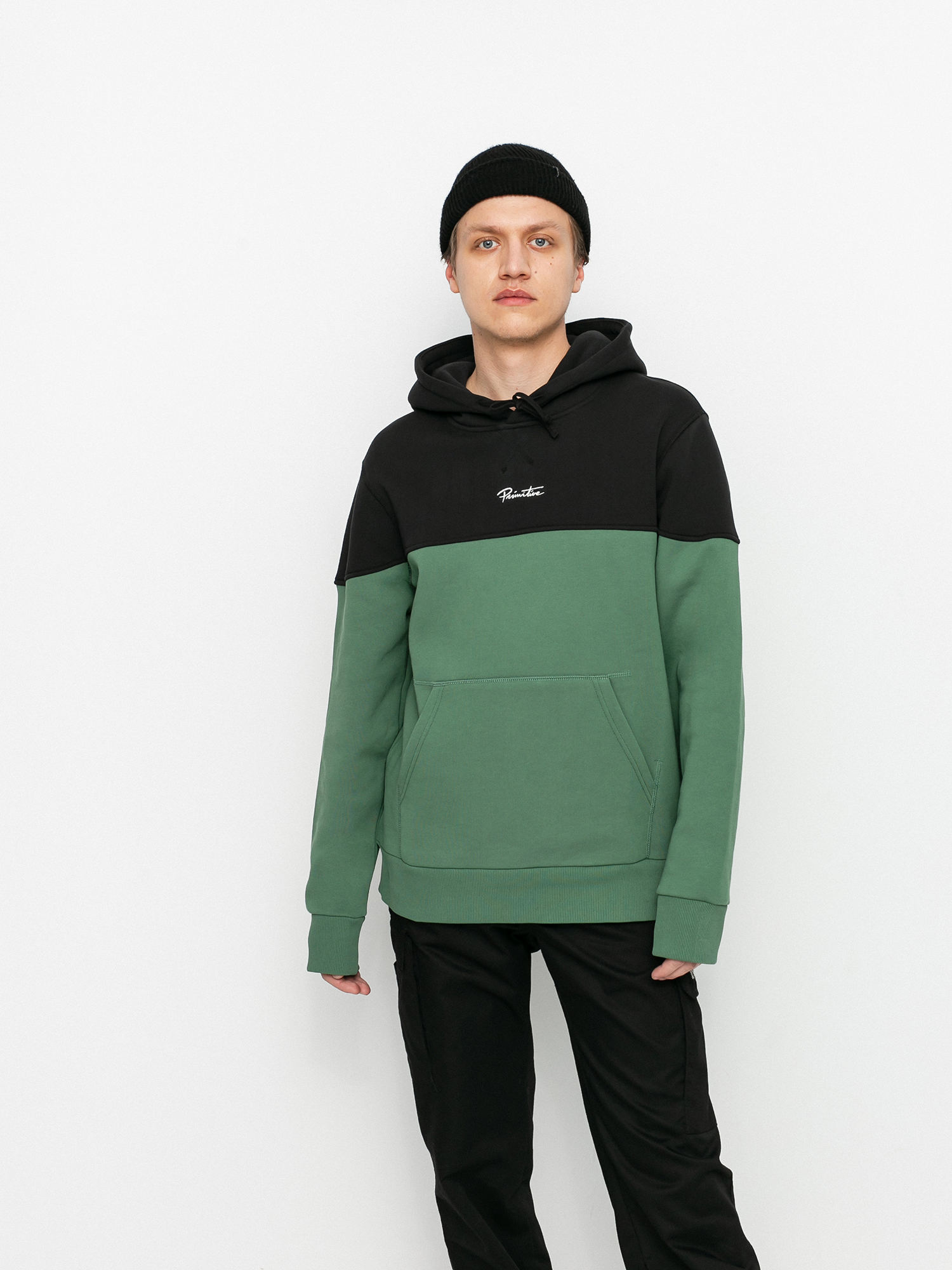 Bluza z kapturem Primitive Pacer HD (olive)