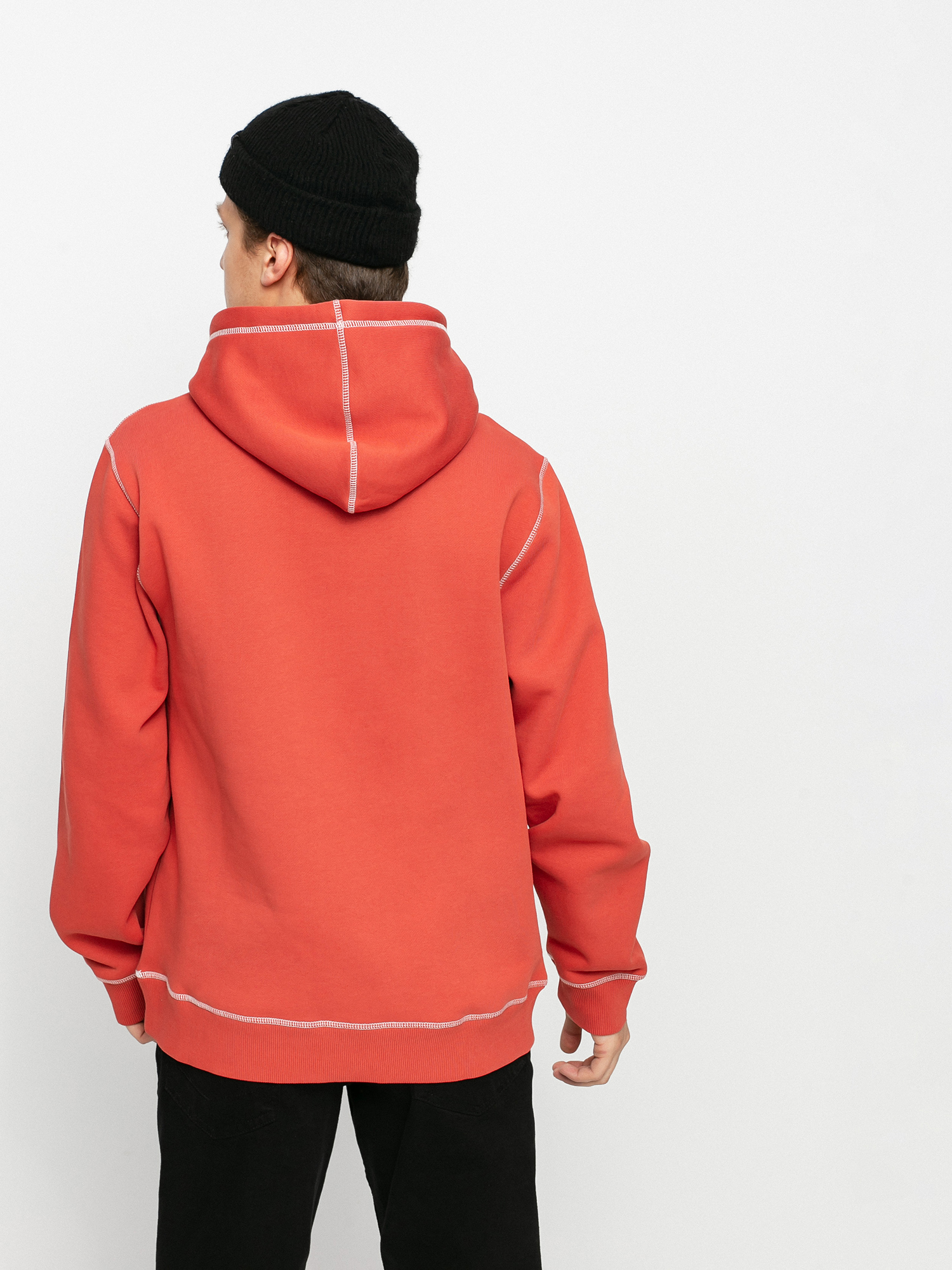 Bluza z kapturem Primitive Cliver HD (red)