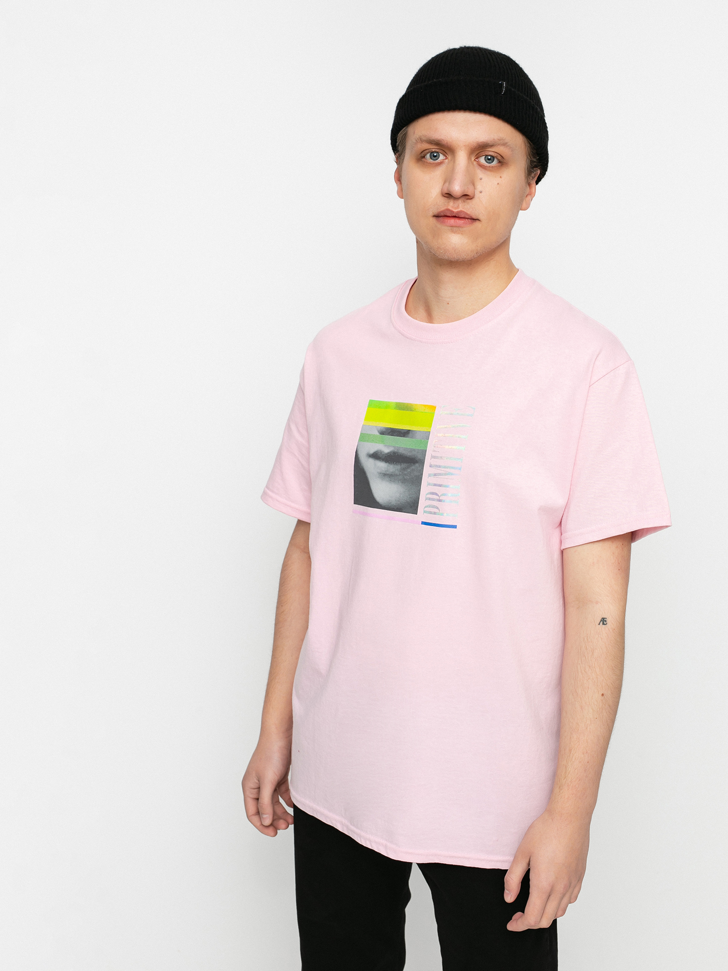 T-shirt Primitive Perception (pink)