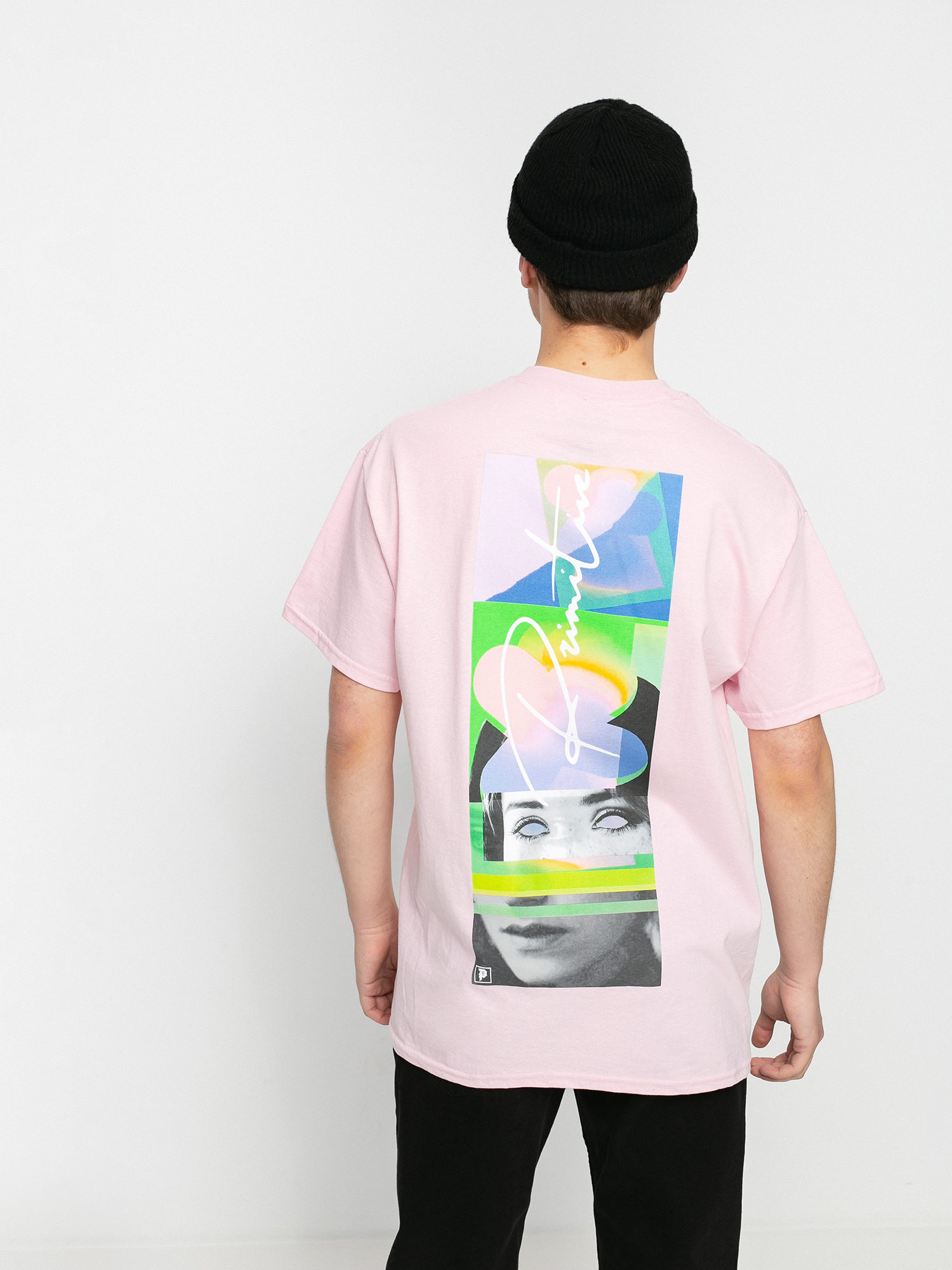 T-shirt Primitive Perception (pink)