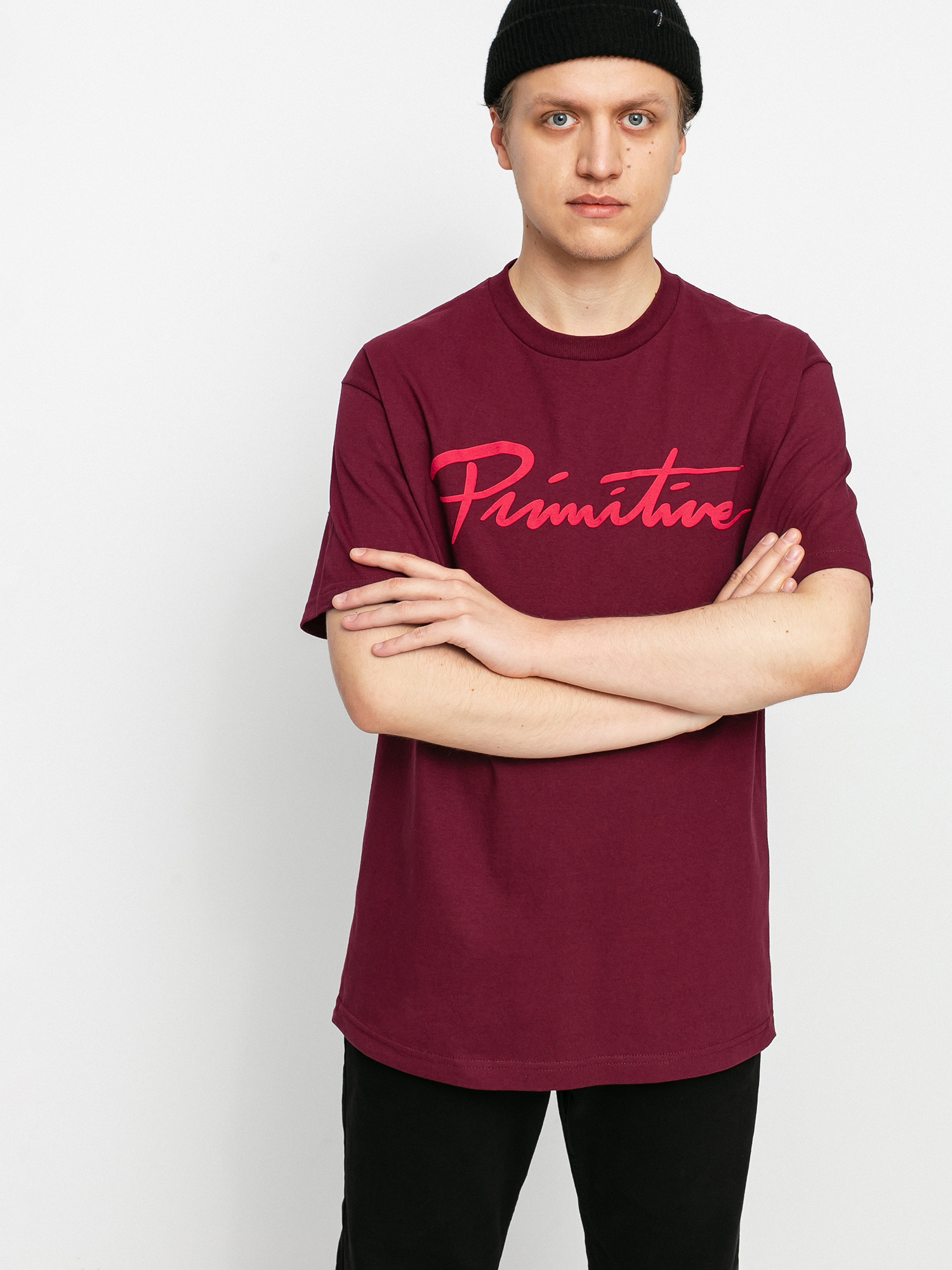 T-shirt Primitive Nuevo Puff (burgundy)