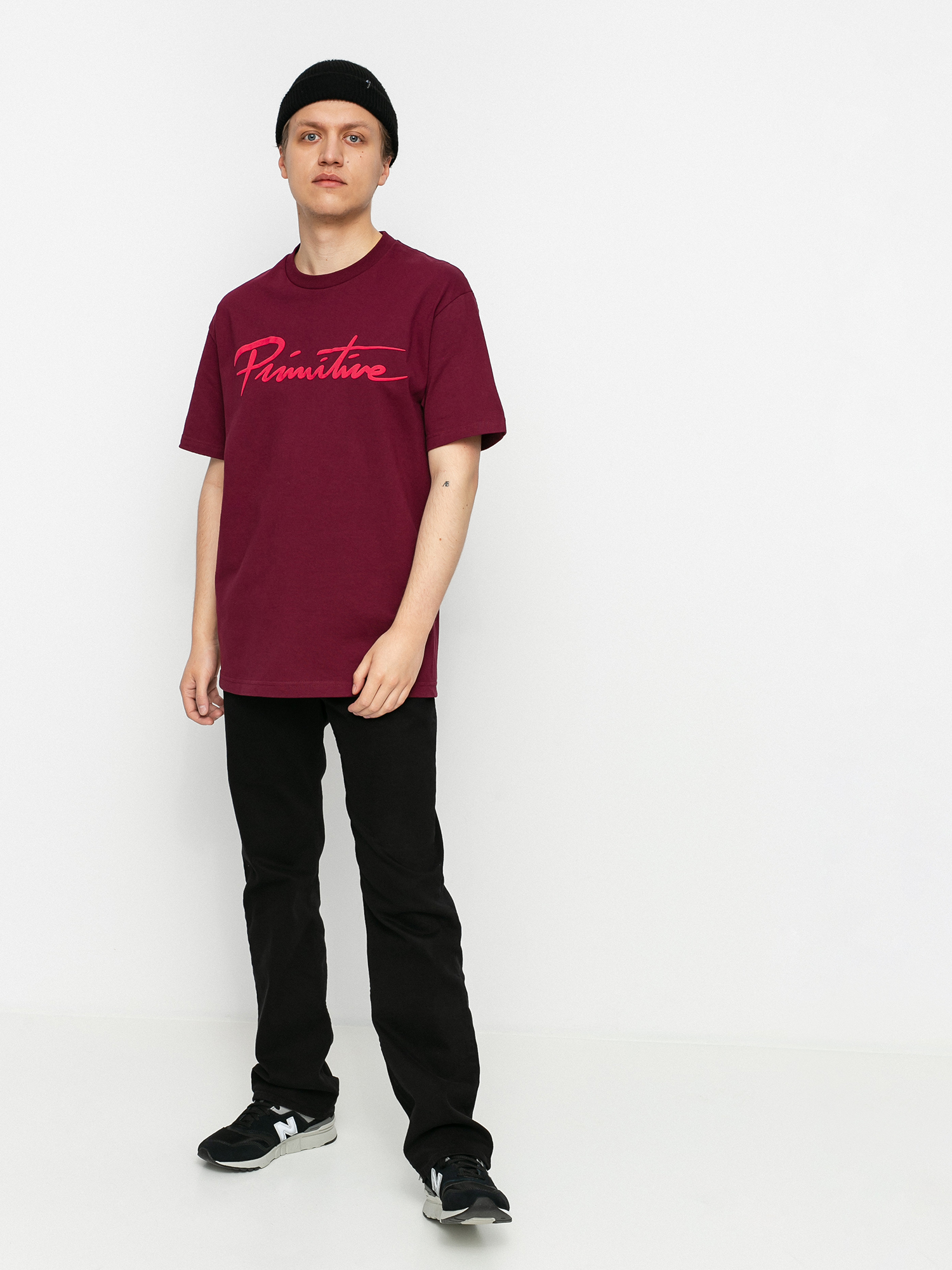 T-shirt Primitive Nuevo Puff (burgundy)