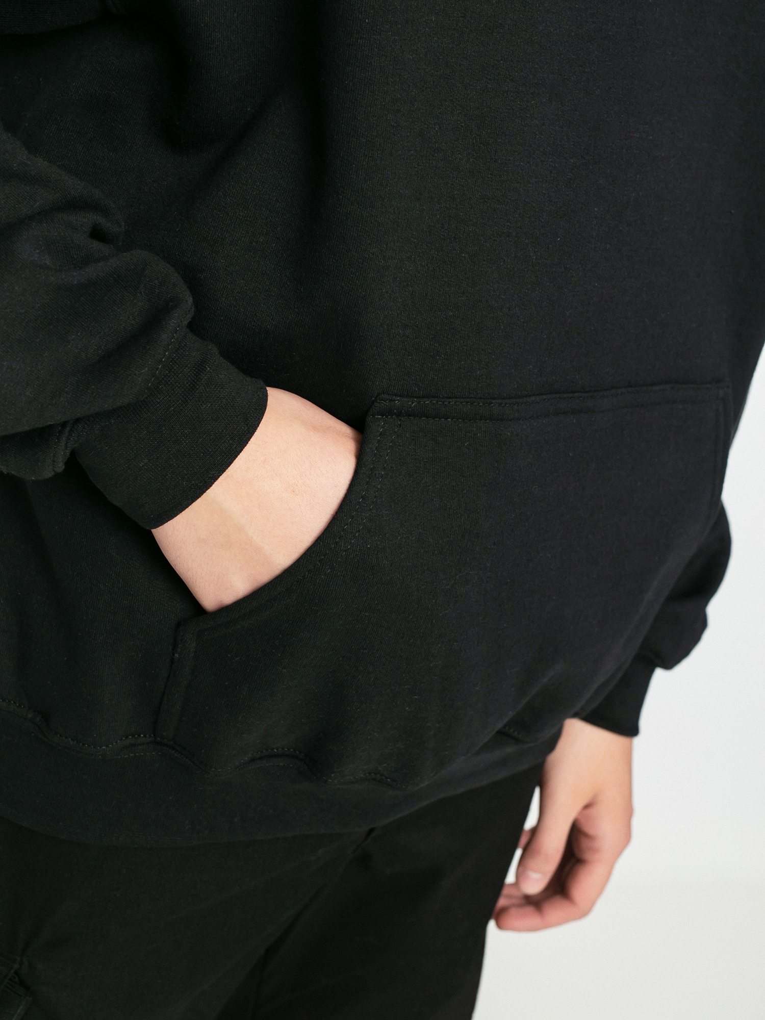 Bluza z kapturem Primitive Nuevo Puff HD (black)