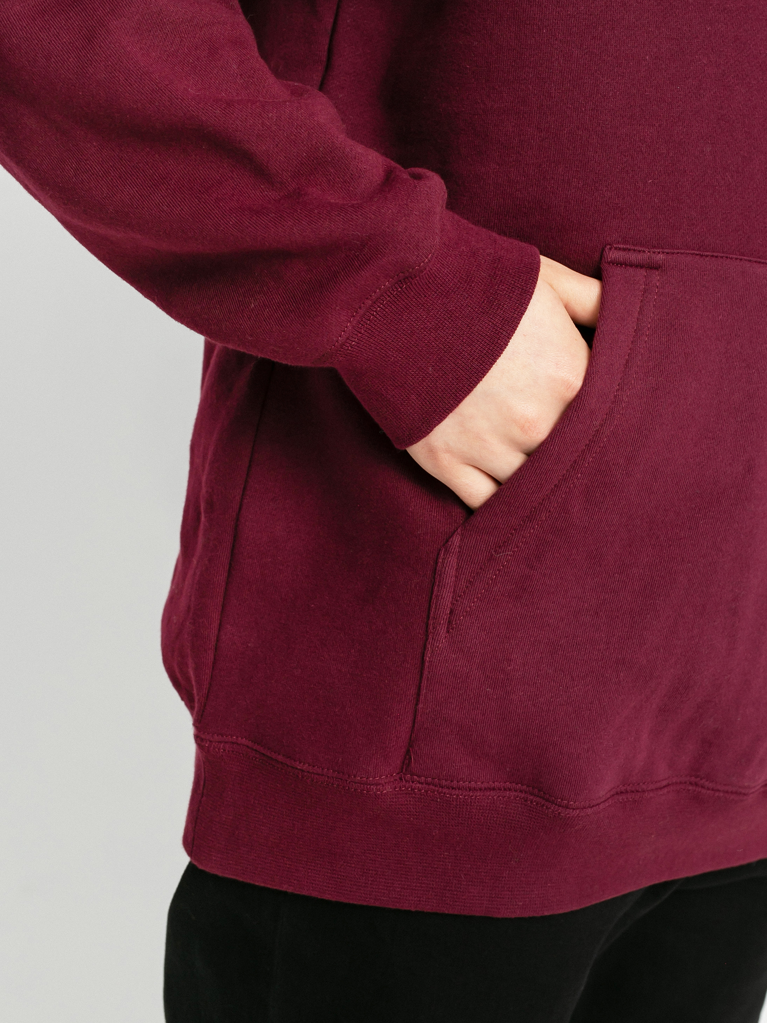 Bluza z kapturem Primitive Nuevo Puff HD (burgundy)