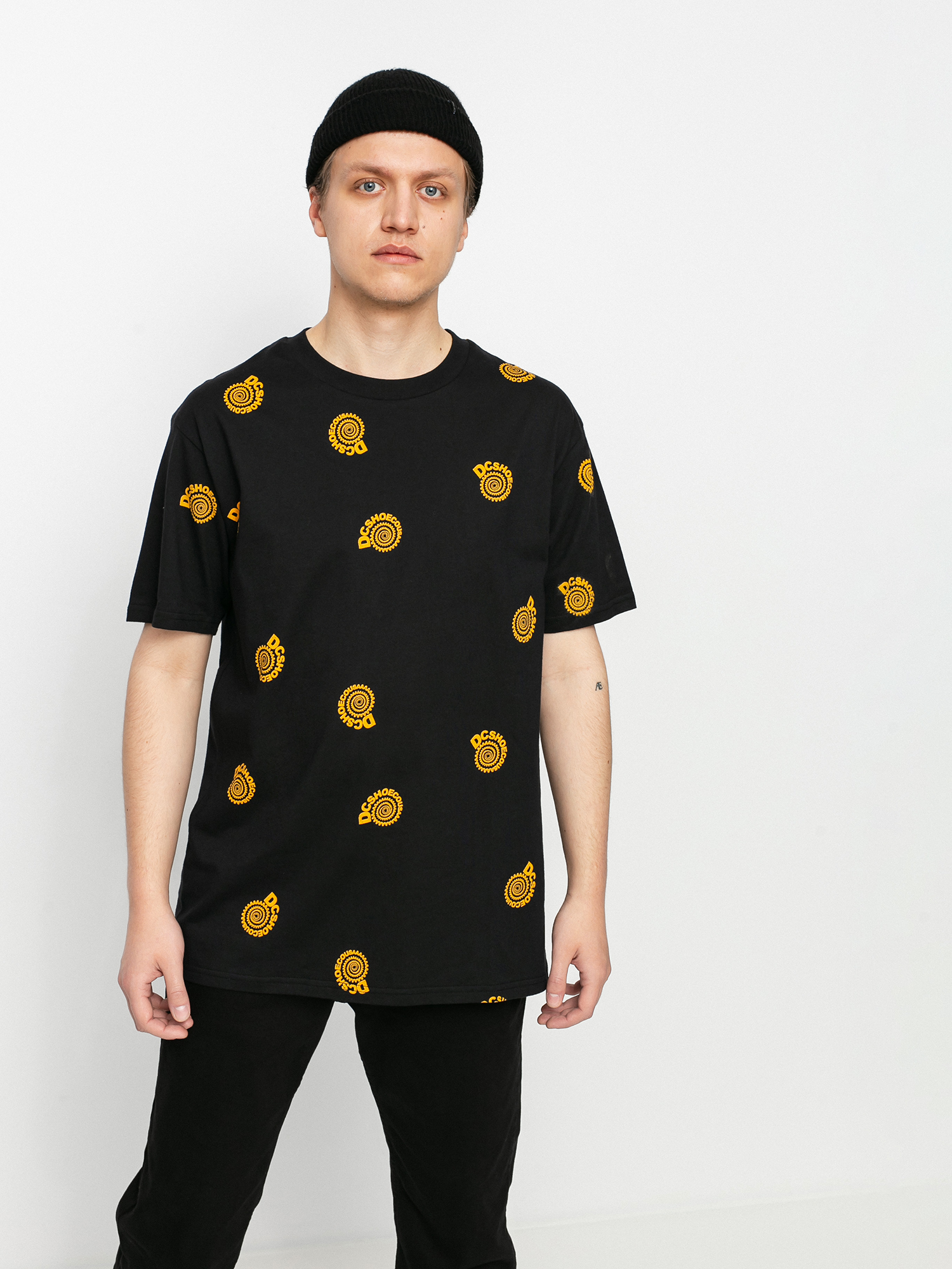 T-shirt DC Unruly (black spiral)