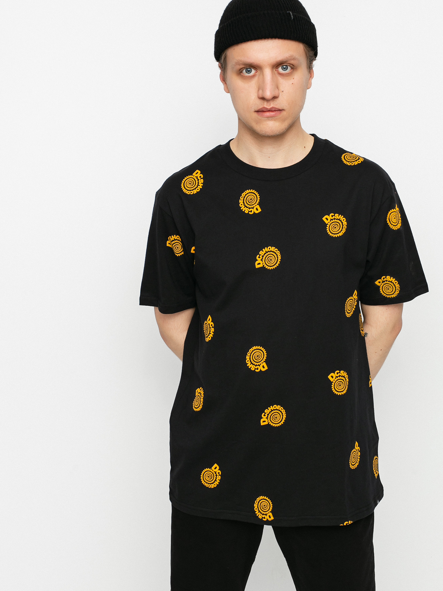 T-shirt DC Unruly (black spiral)