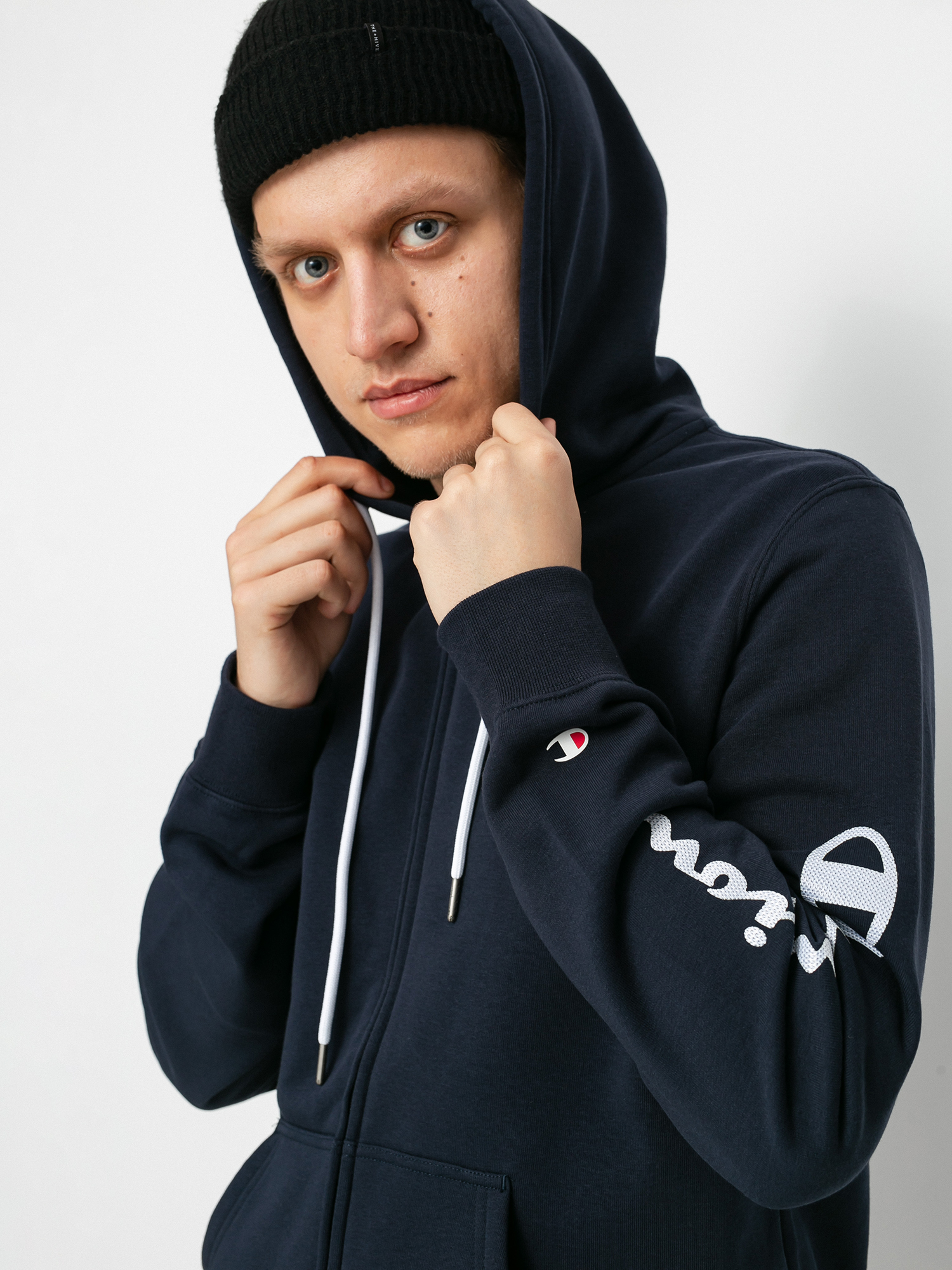 Bluza z kapturem Champion Legacy Sweatshirt ZHD 214139 (nny)