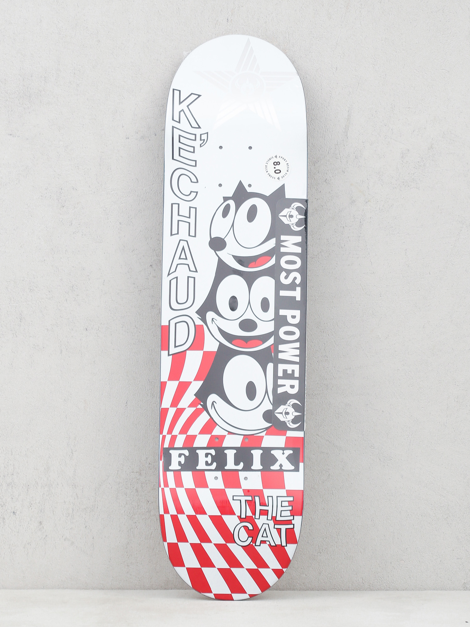 Deck Darkstar Kachaud Felix Vortex R7 (white/red)