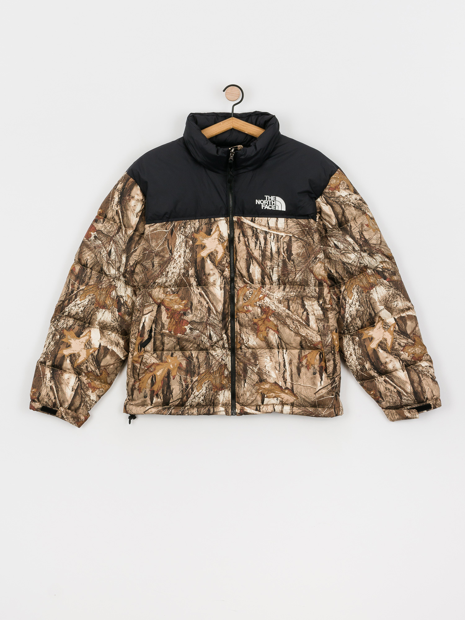Kurtka The North Face 1996 Retro Nuptse (kelp tan forest floor print)