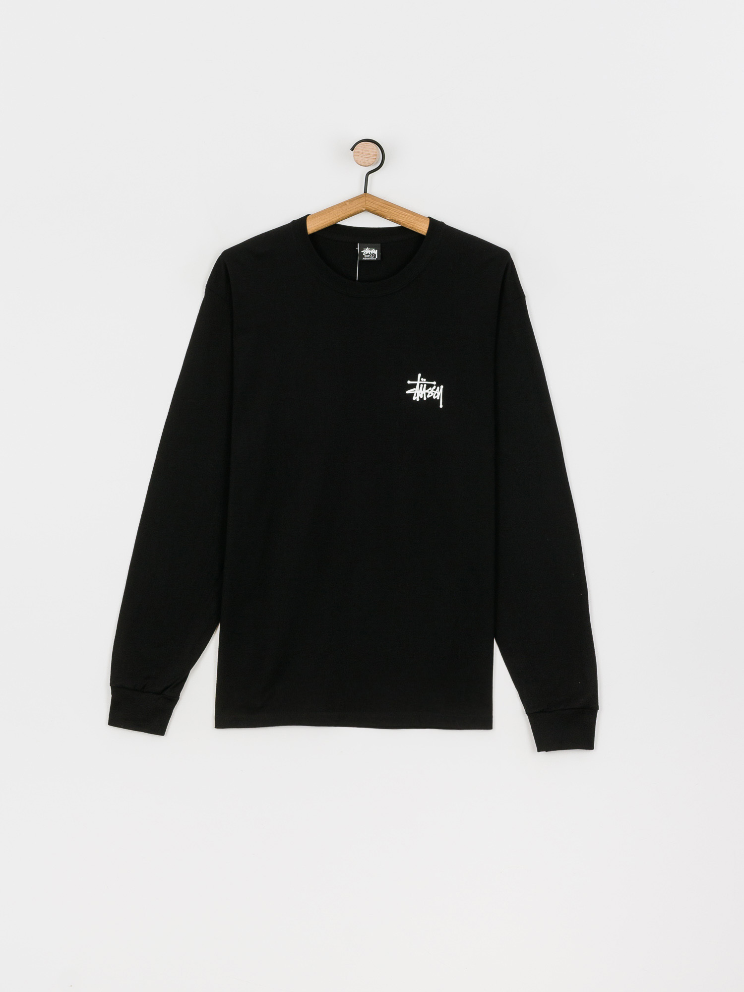 Longsleeve Stussy Basic Stussy (black)