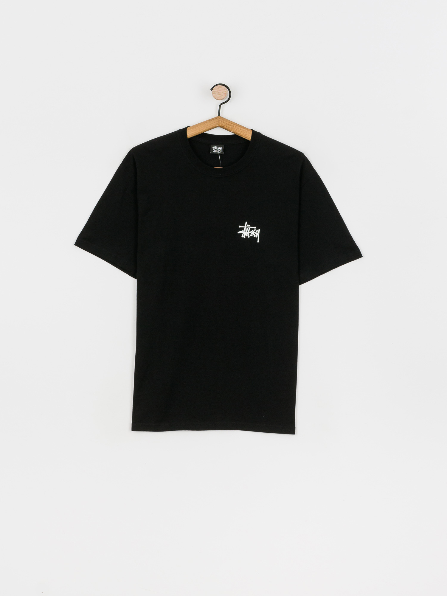 T-shirt Stussy Basic Stussy (black)