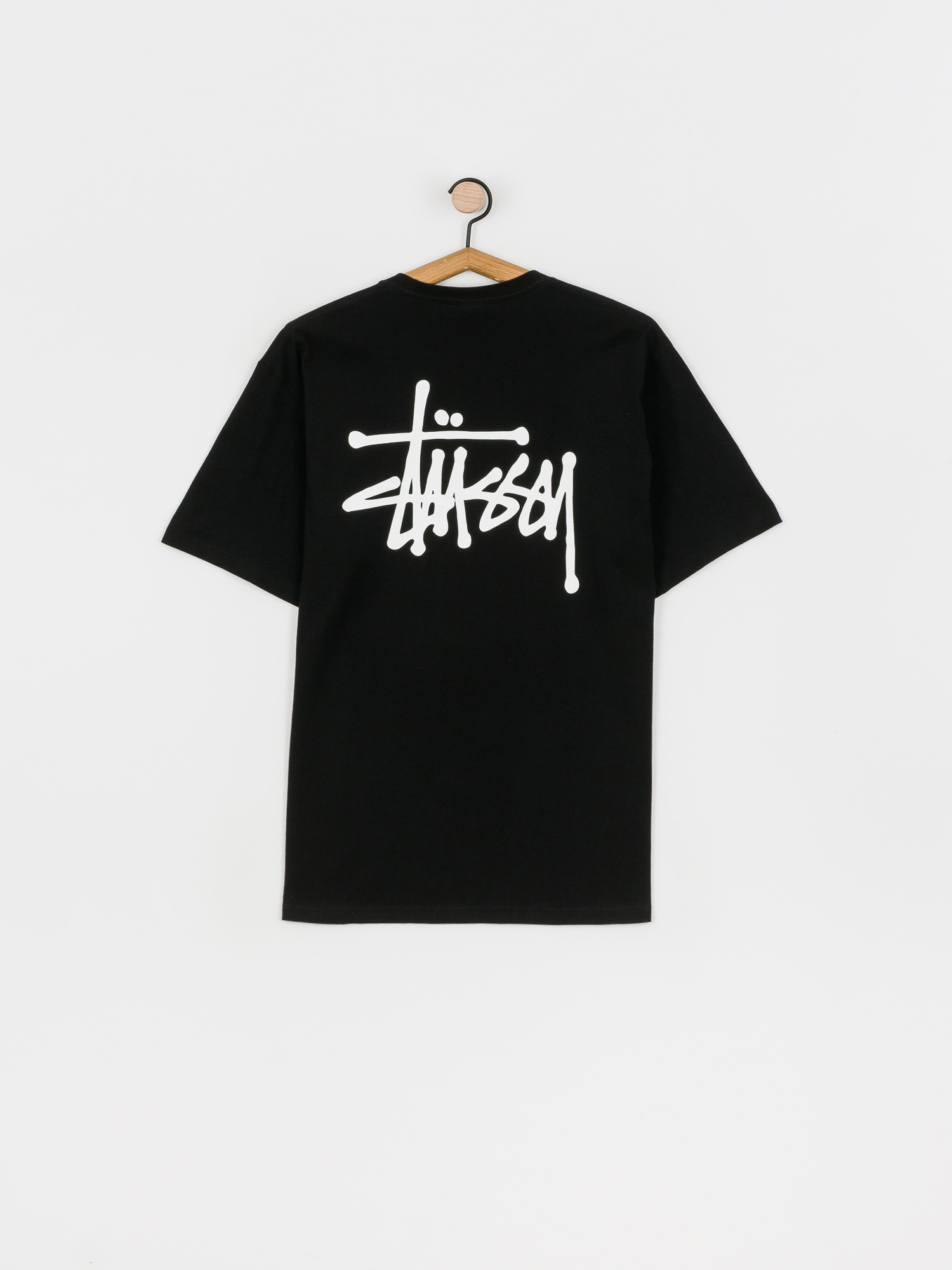 T-shirt Stussy Basic Stussy (black)