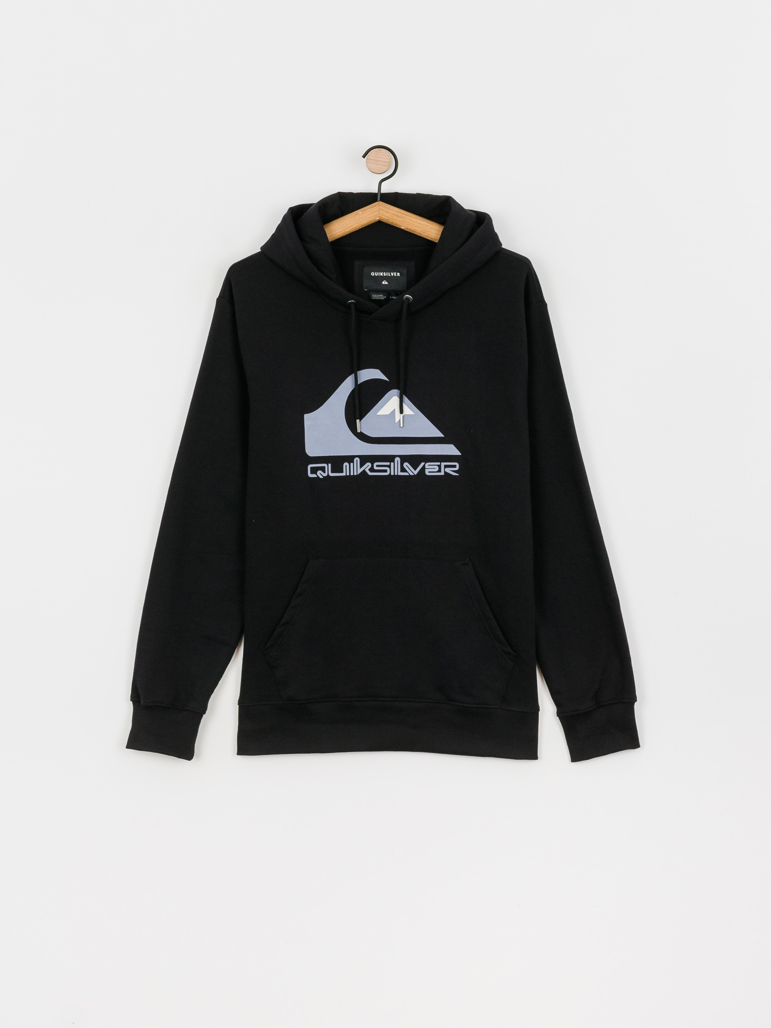 Bluza z kapturem Quiksilver Comp Logo Screen HD (black)