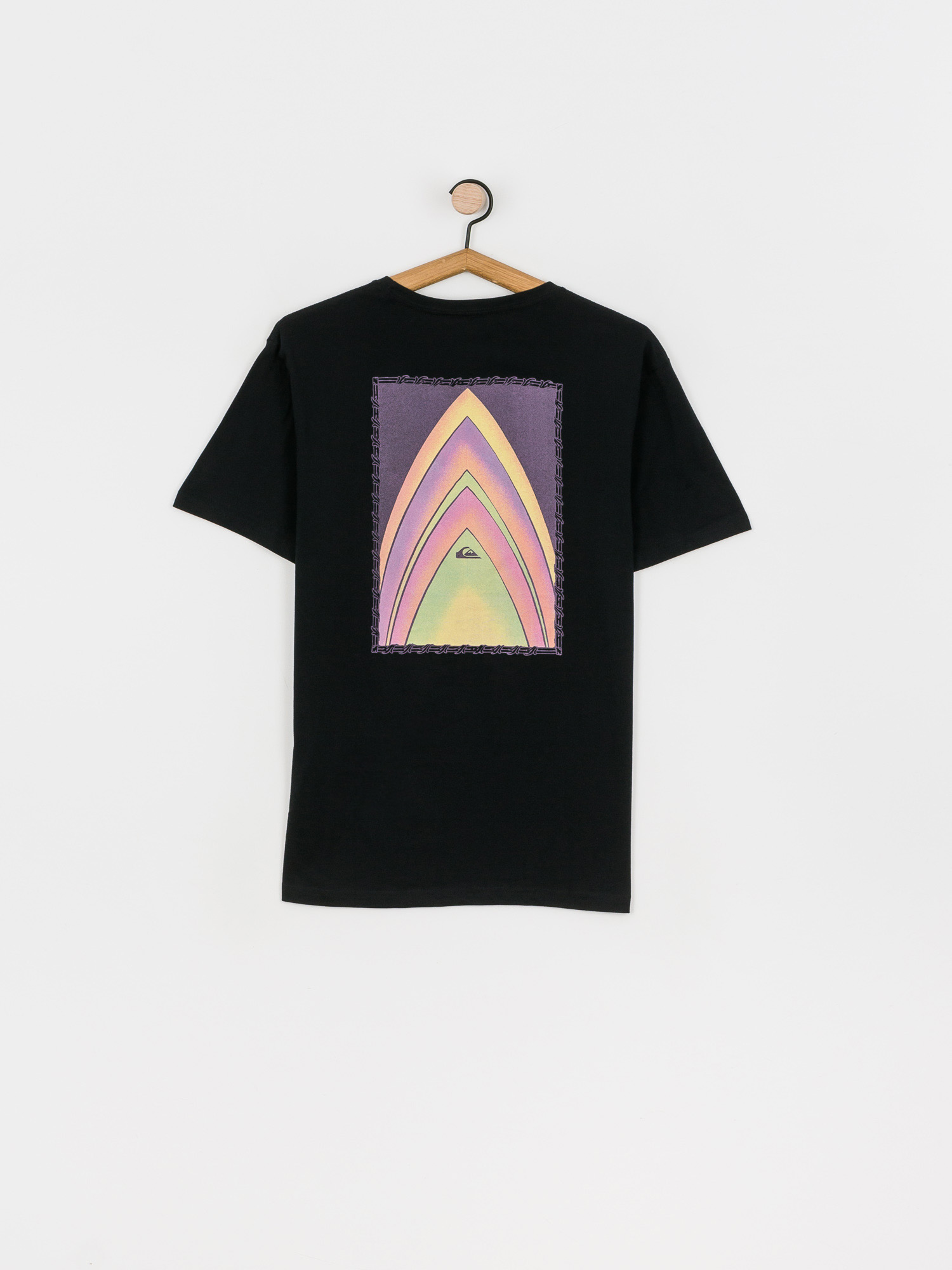 T-shirt Quiksilver Gold To Glass (black)