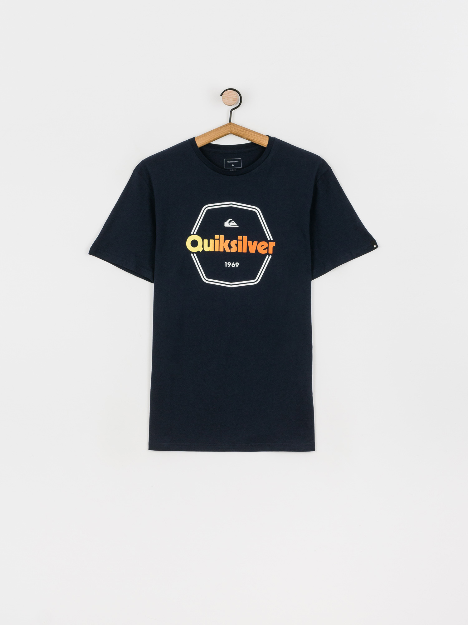 T-shirt Quiksilver Hard Wired (navy blazer)