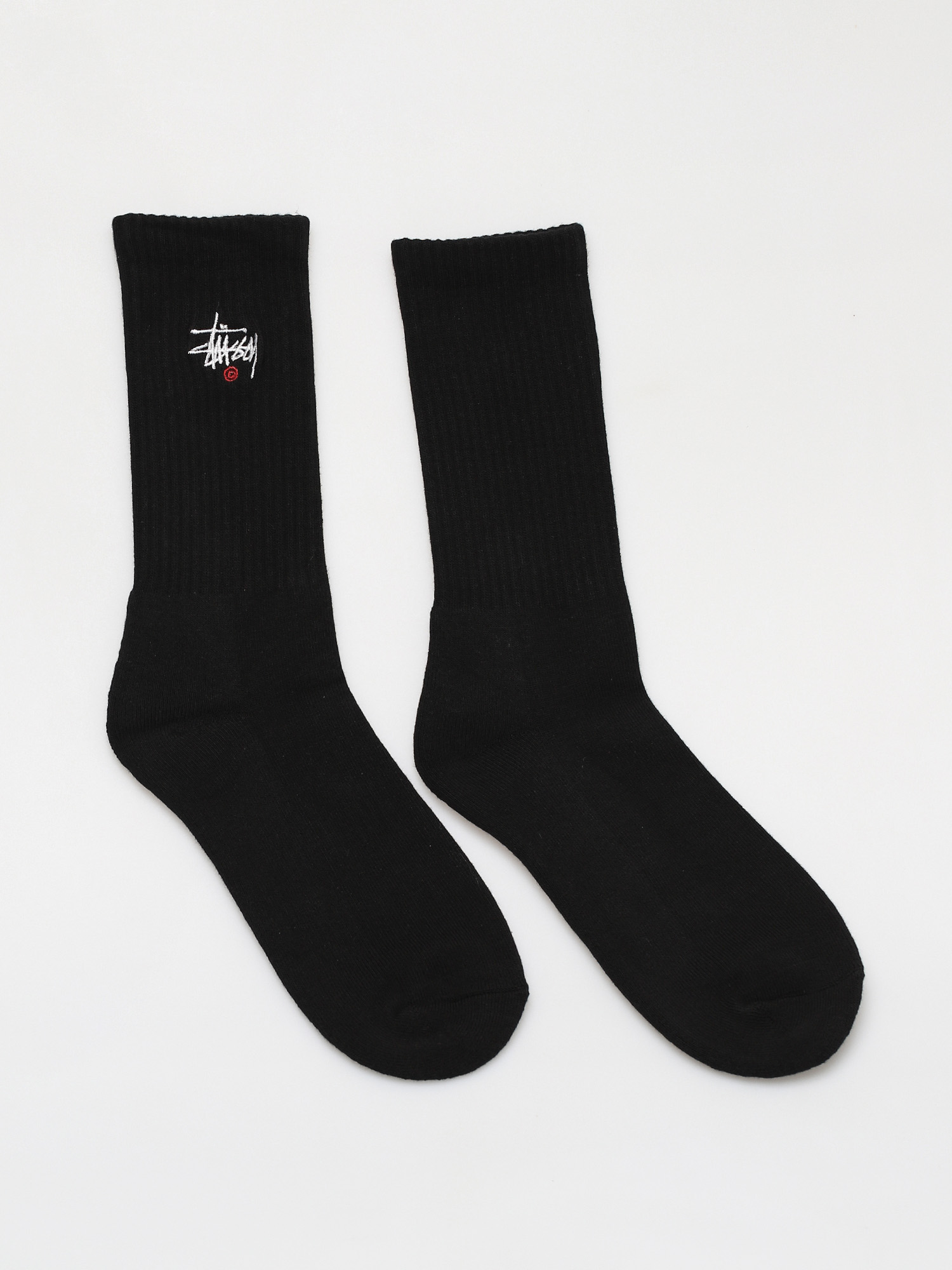 Skarpetki Stussy Basic Logo Crew (black)