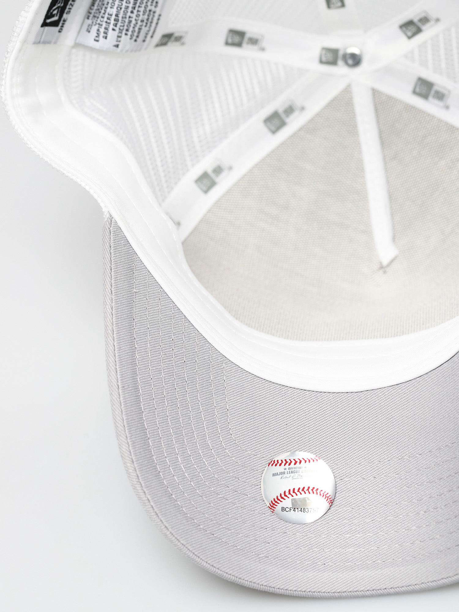 Czapka z daszkiem New Era Clean Trucker New York Yankees ZD (grey)