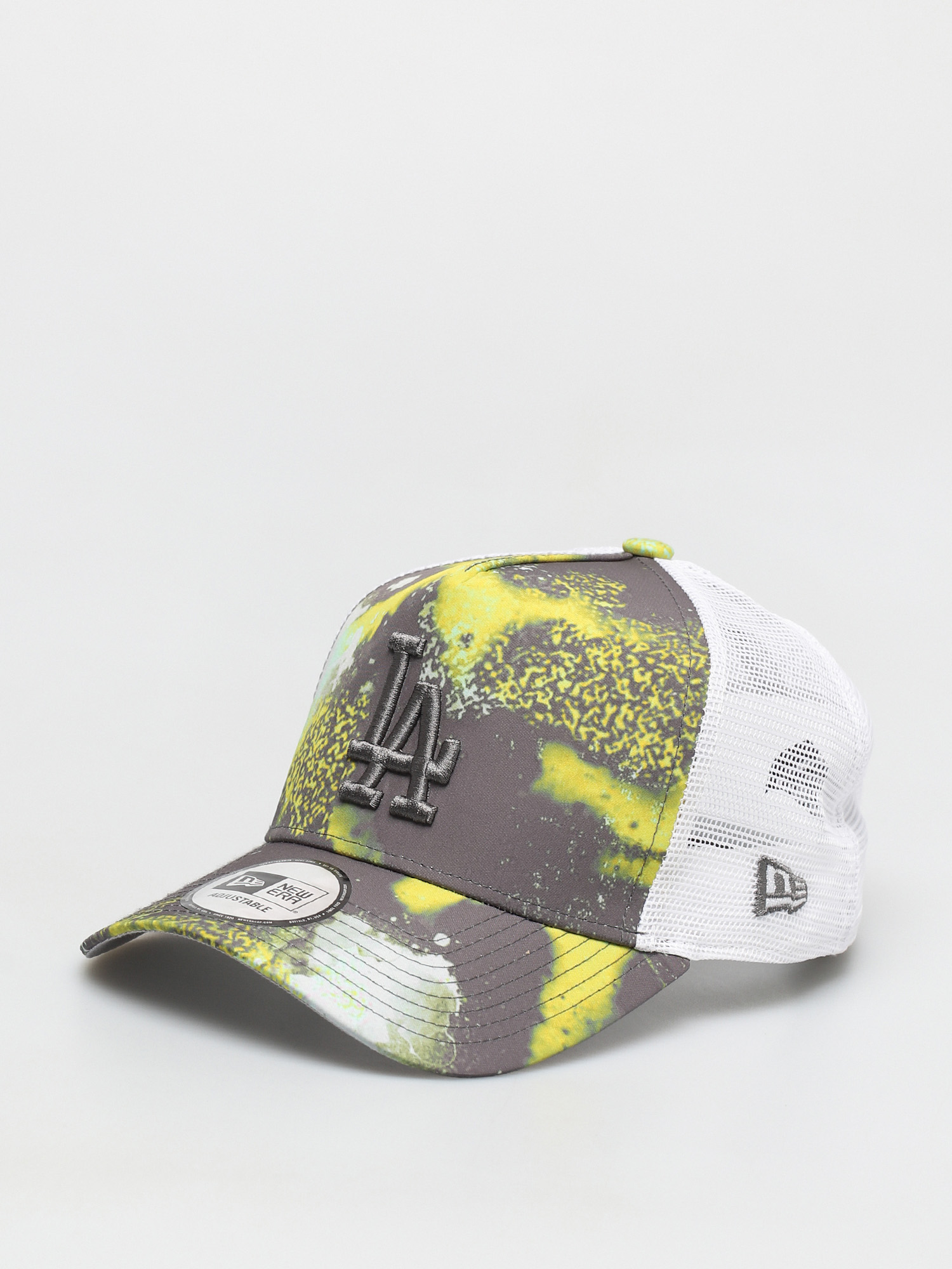 Czapka z daszkiem New Era Seasonal Camo Trucker Los Angeles Dodgers ZD (open yellow)