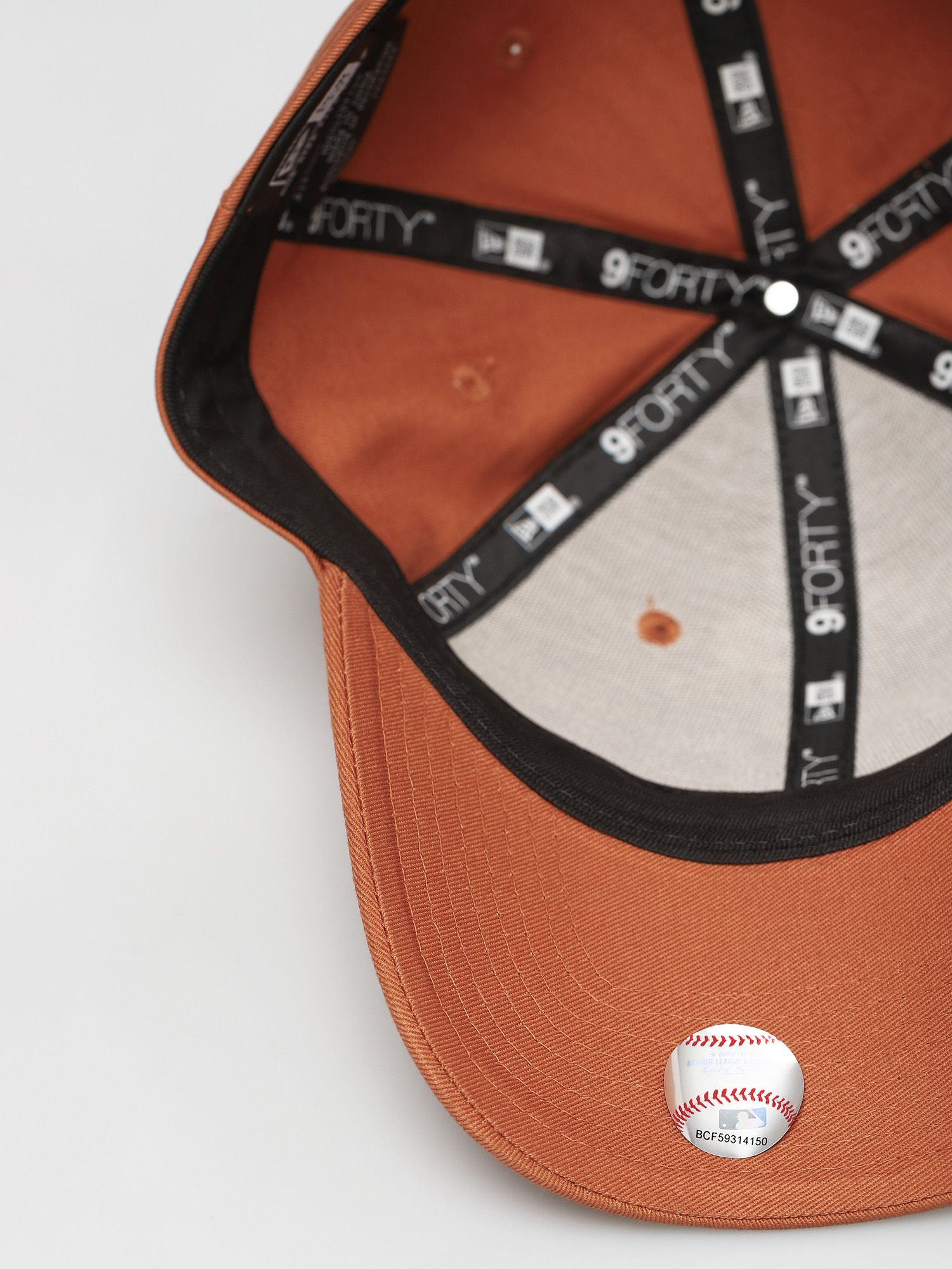 Czapka z daszkiem New Era 9Forty New York Yankees ZD (med brown)