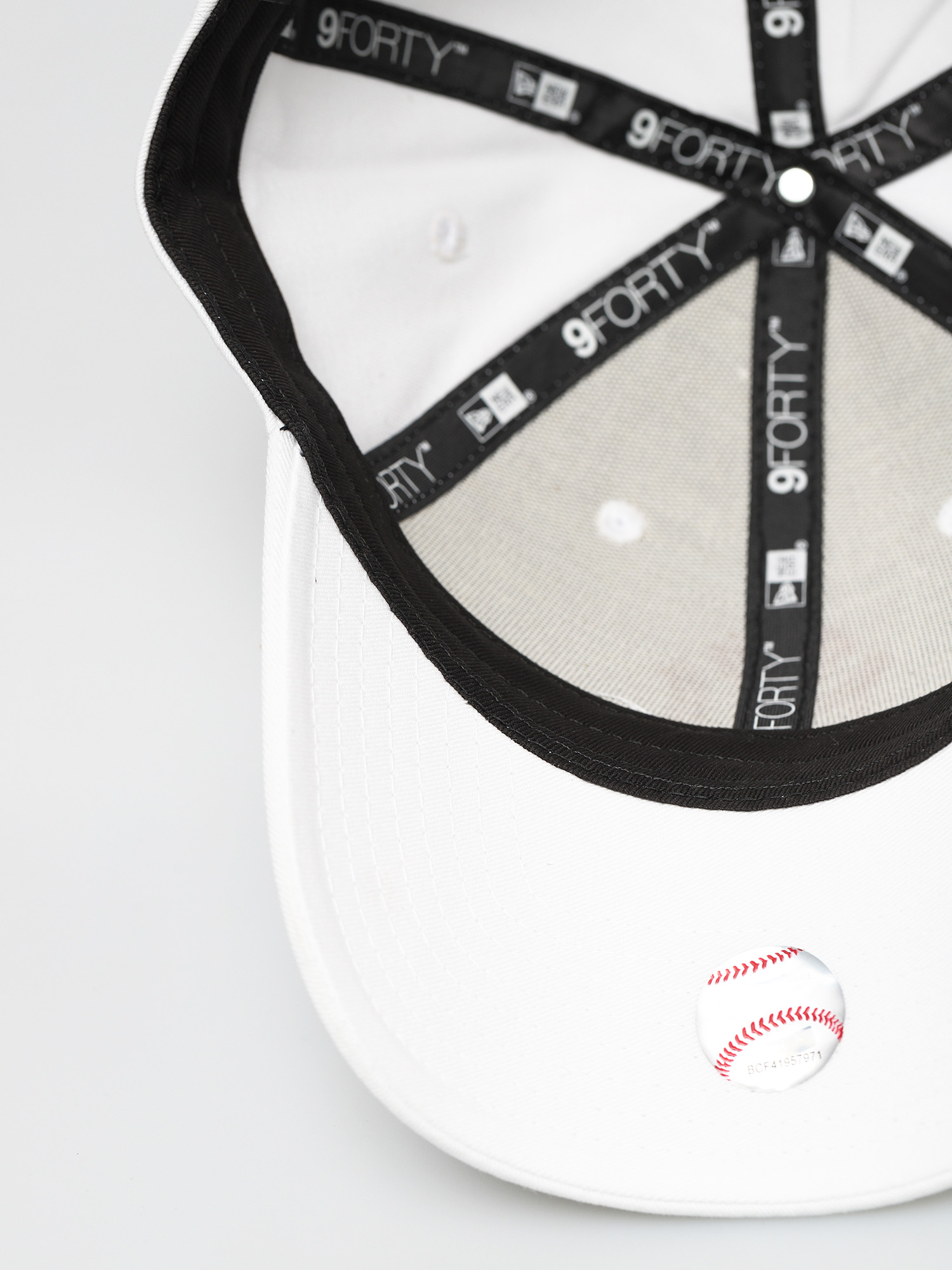 Czapka z daszkiem New Era 9Forty New York Yankees ZD (white)