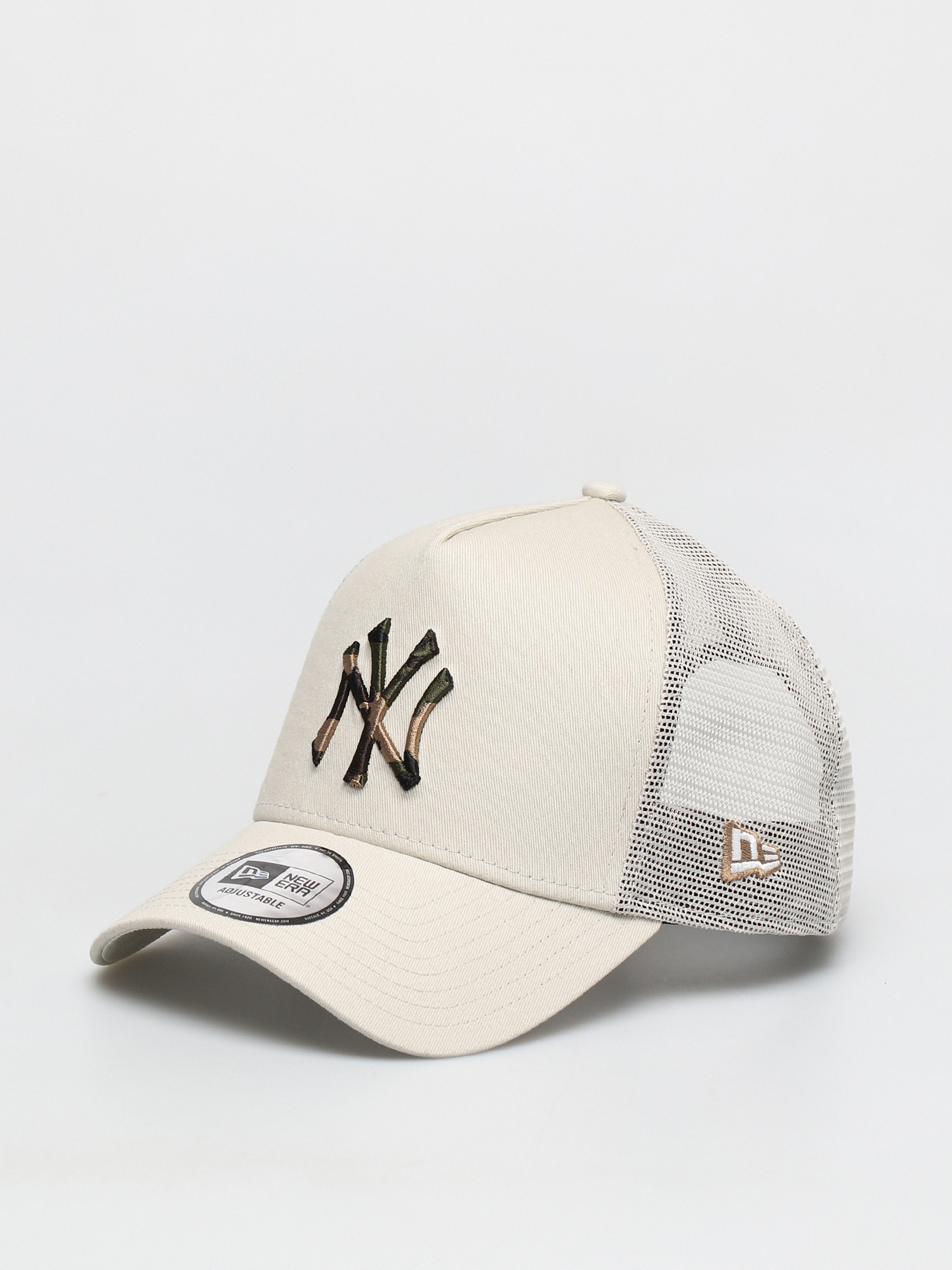 Czapka z daszkiem New Era Camo Infill Trucker New York Yankees ZD (light beige)