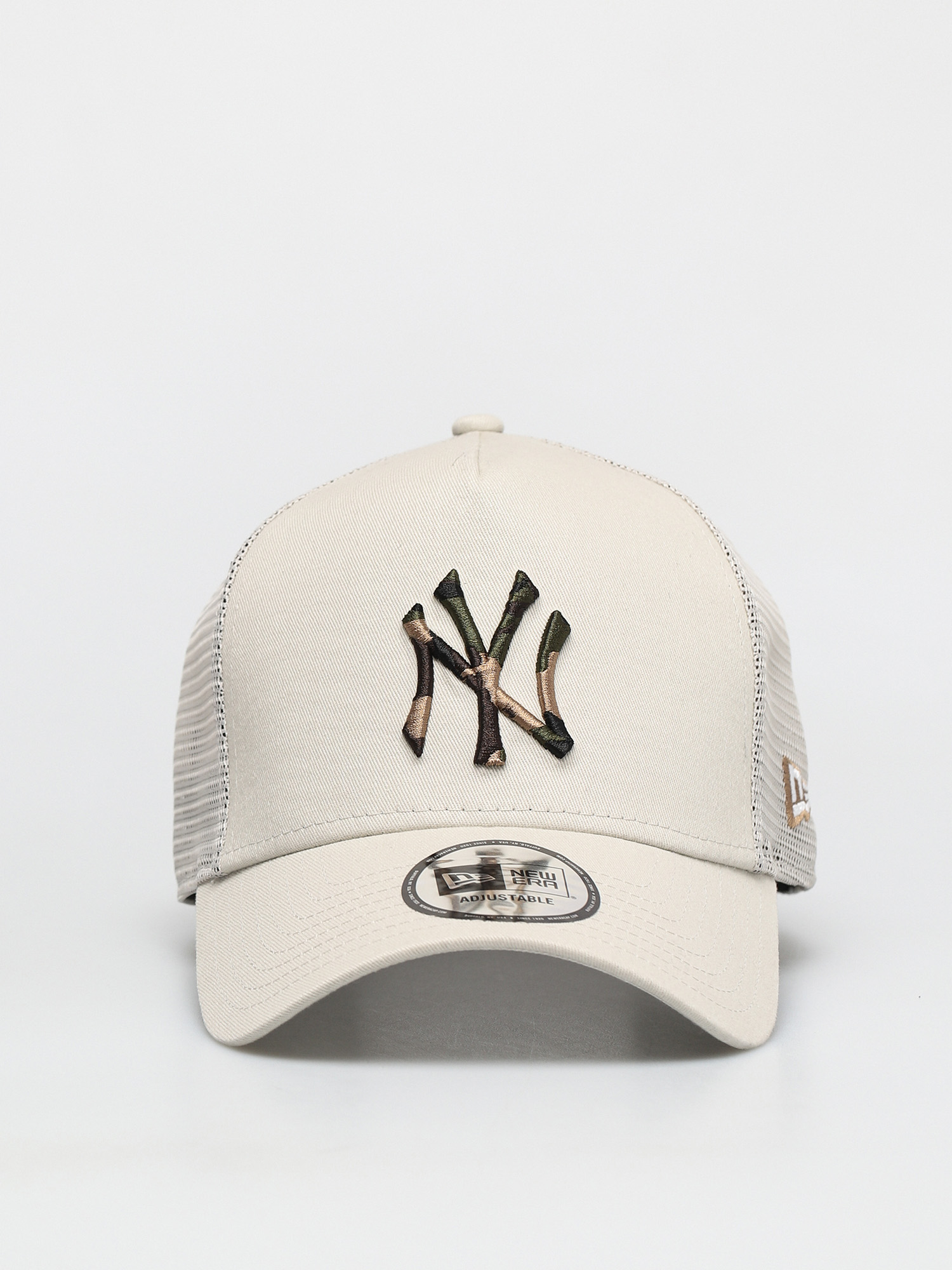 Czapka z daszkiem New Era Camo Infill Trucker New York Yankees ZD (light beige)