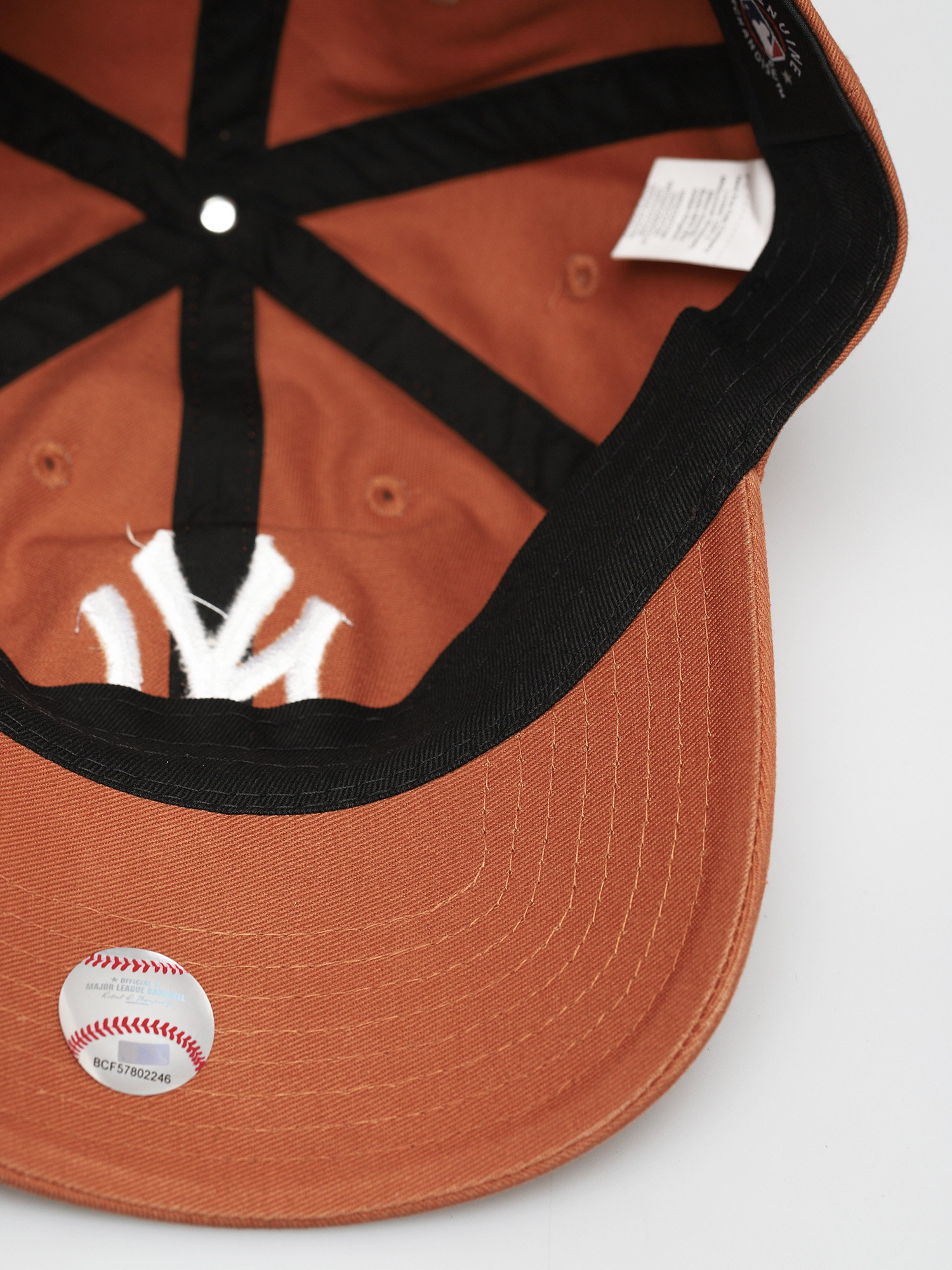 Czapka z daszkiem New Era Team 9Twenty New York Yankees ZD (med brown)