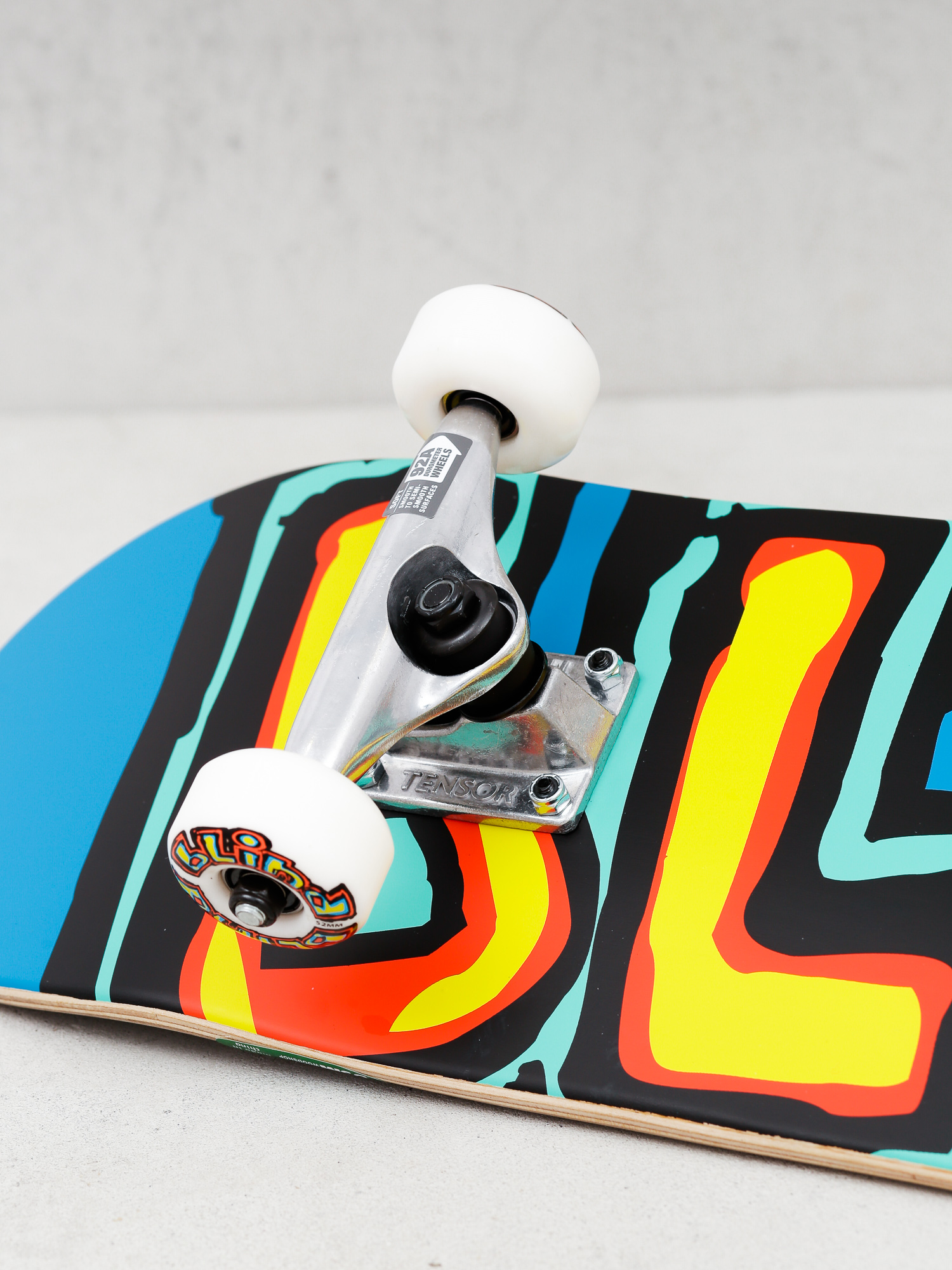 Deskorolka Blind Matte Og Logo Fp (bright red/teal)