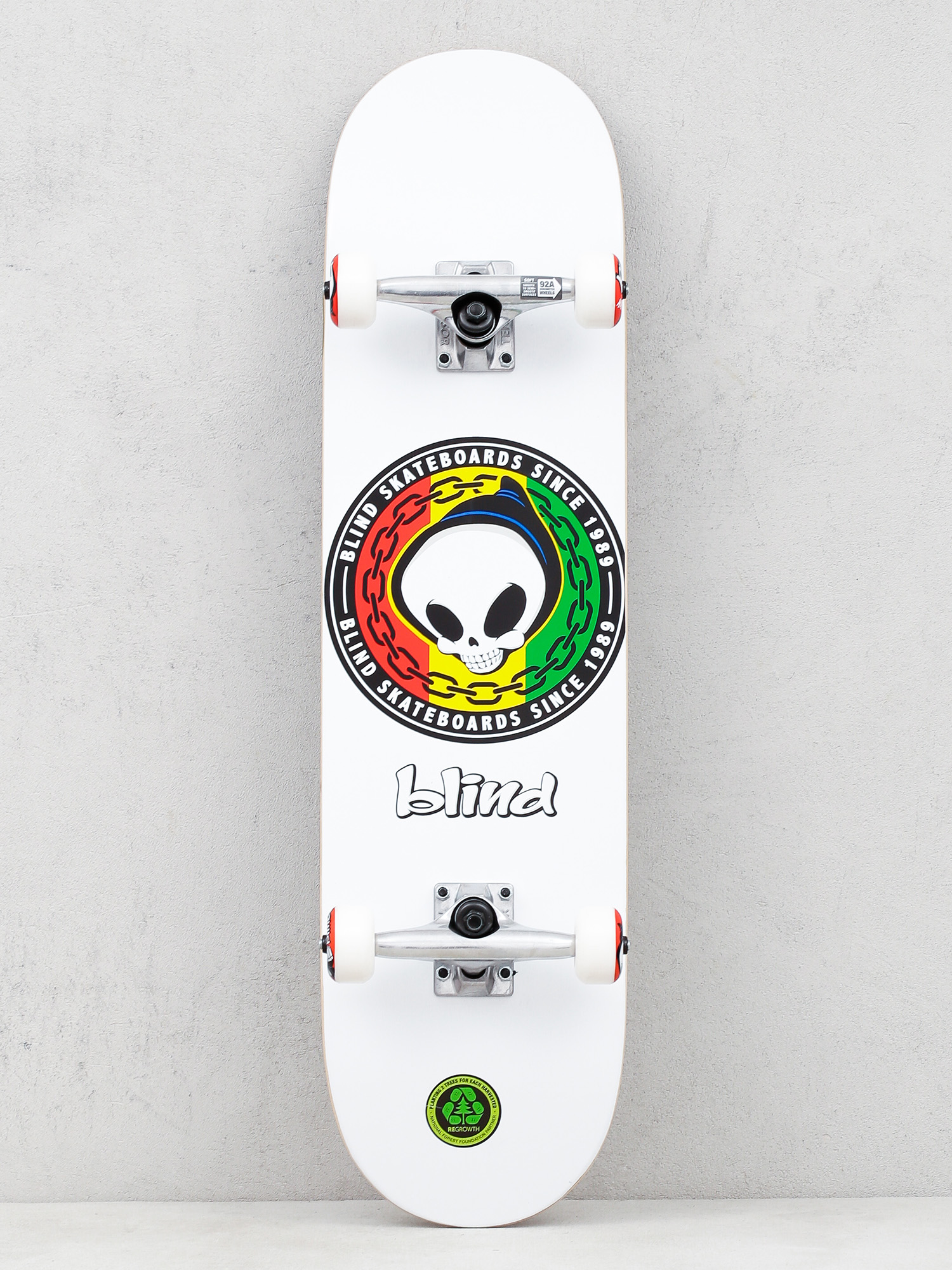Deskorolka Blind Rasta Reaper Fp (white)