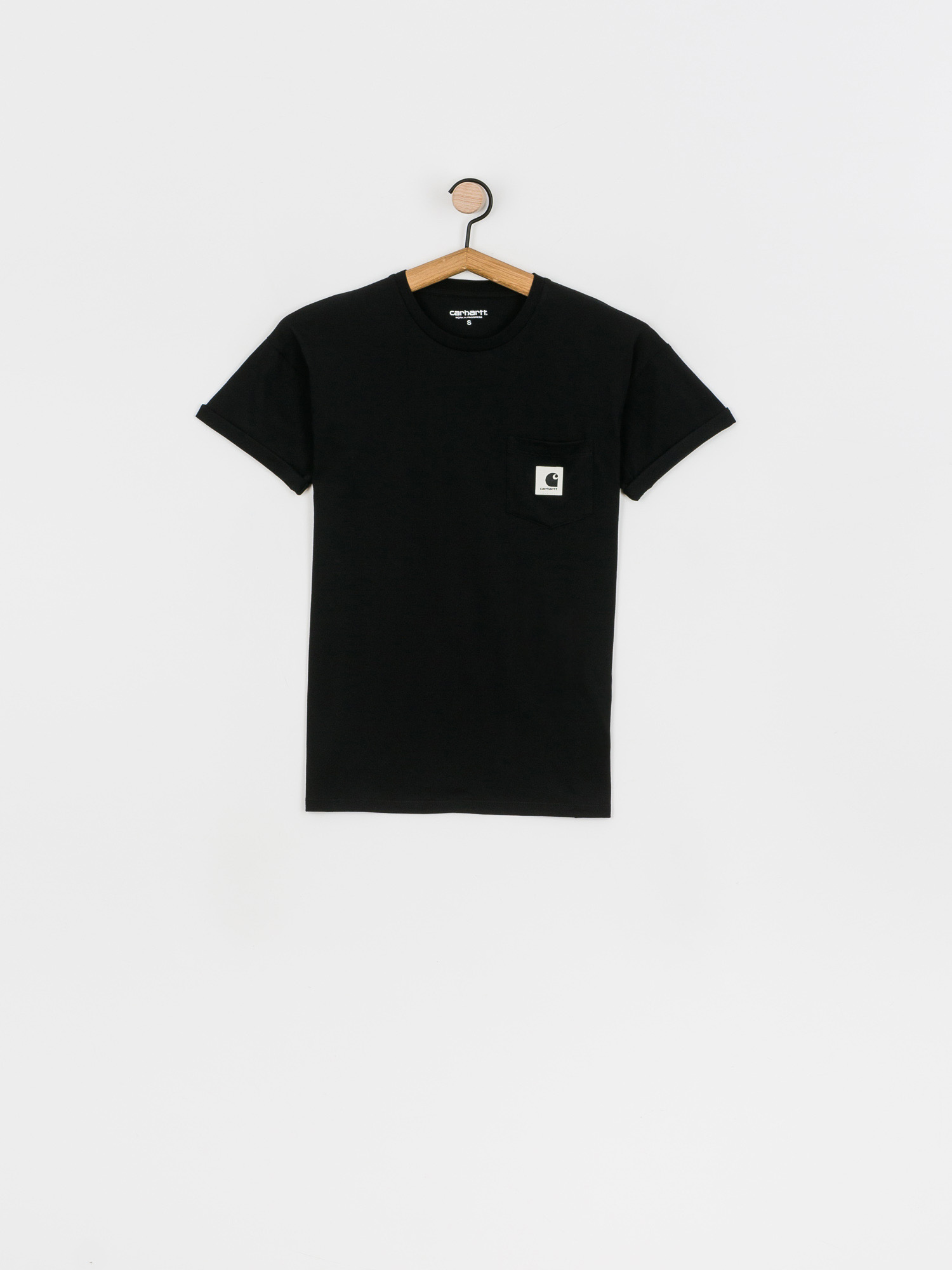 T-shirt Carhartt WIP Pocket Wmn (black)