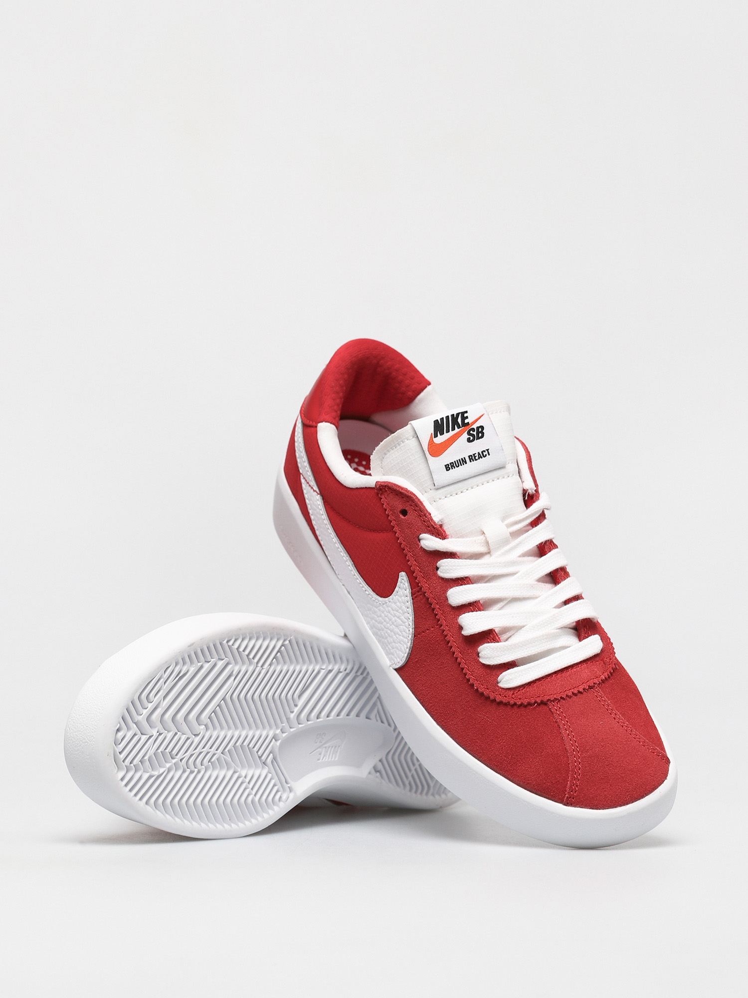 Buty Nike SB Bruin React (university red/white university red)