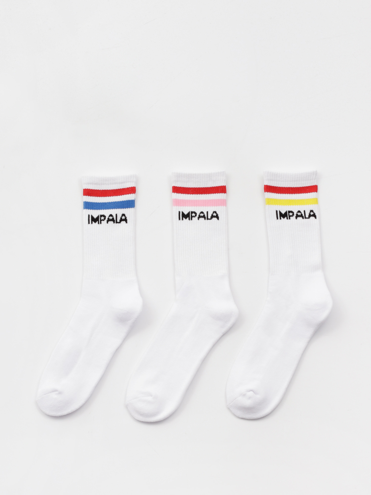 Skarpetki Impala Stripe Sock 3pk Wmn (white)