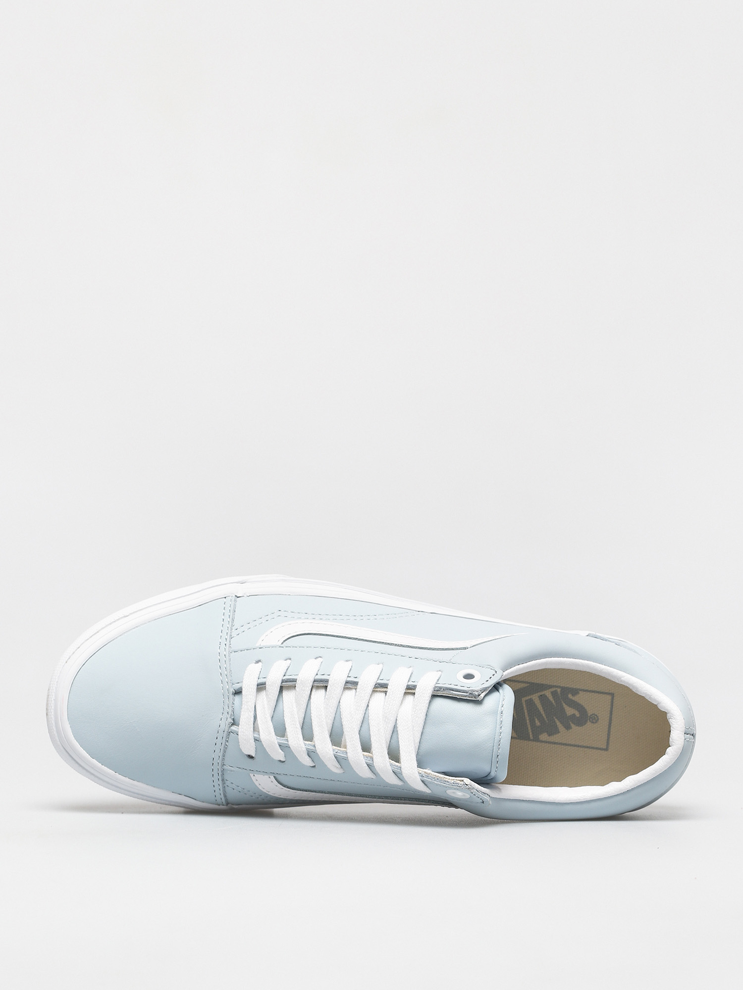 Buty Vans Old Skool (leather ballad blue/true white)