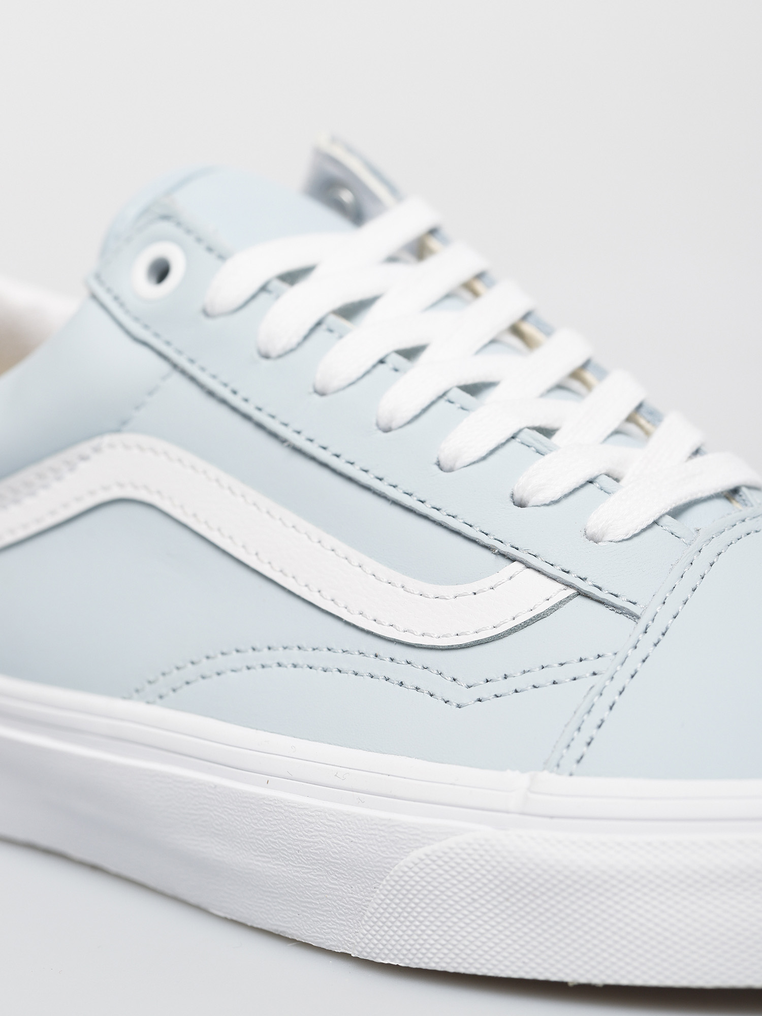 Buty Vans Old Skool (leather ballad blue/true white)