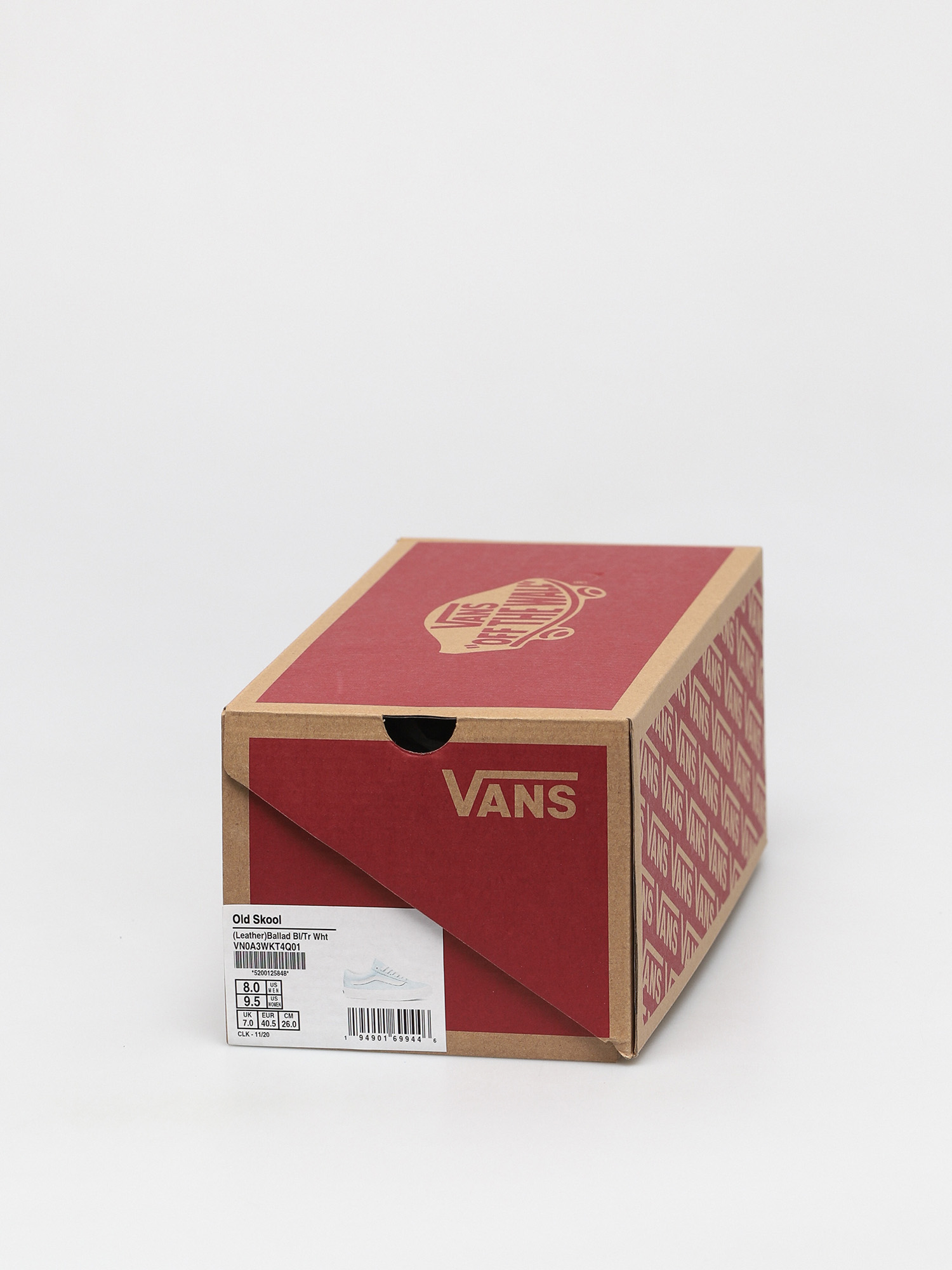 Buty Vans Old Skool (leather ballad blue/true white)