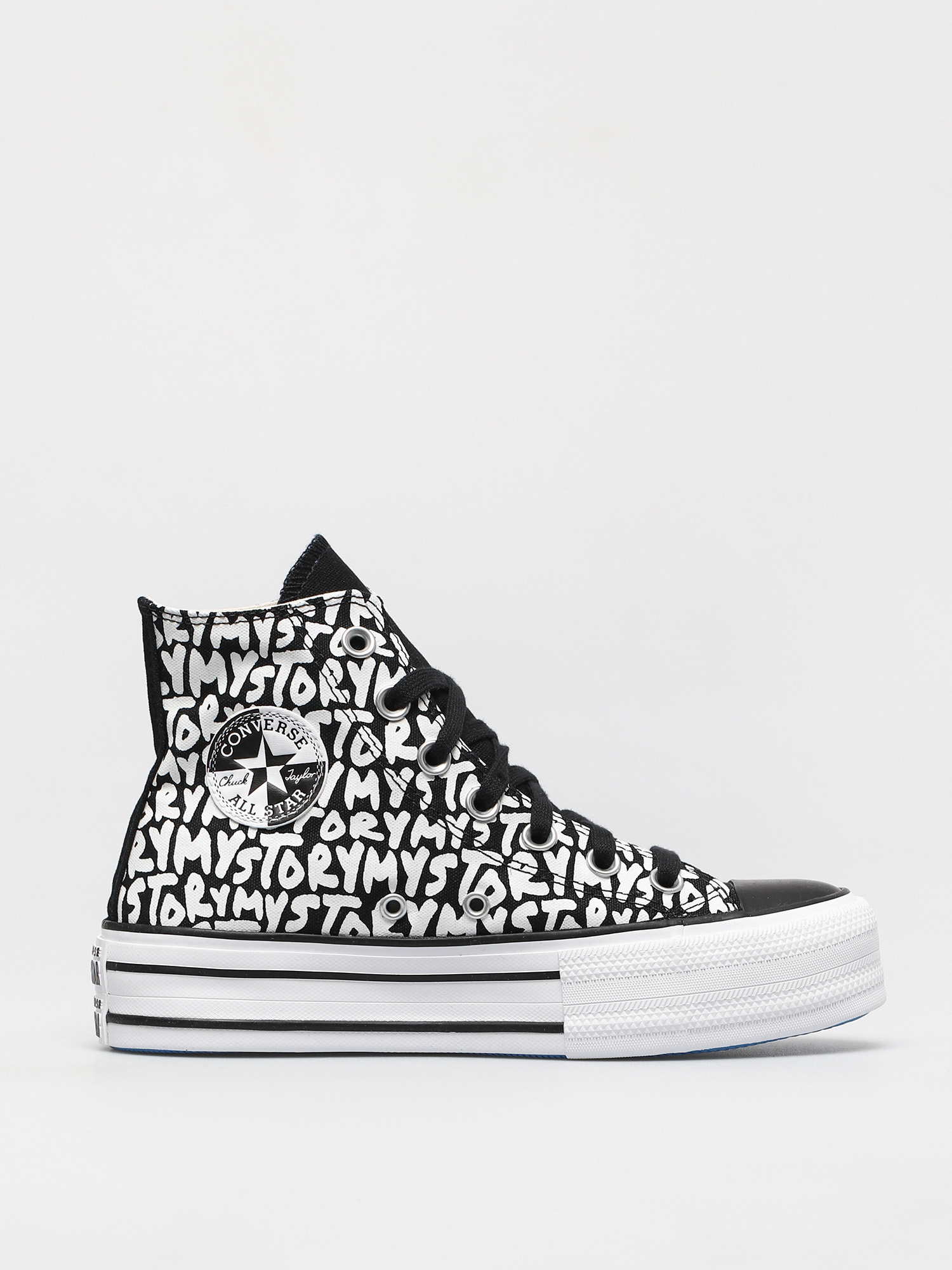 Trampki Converse Chuck Taylor All Star Double Stack Lift Hi Wmn (black)