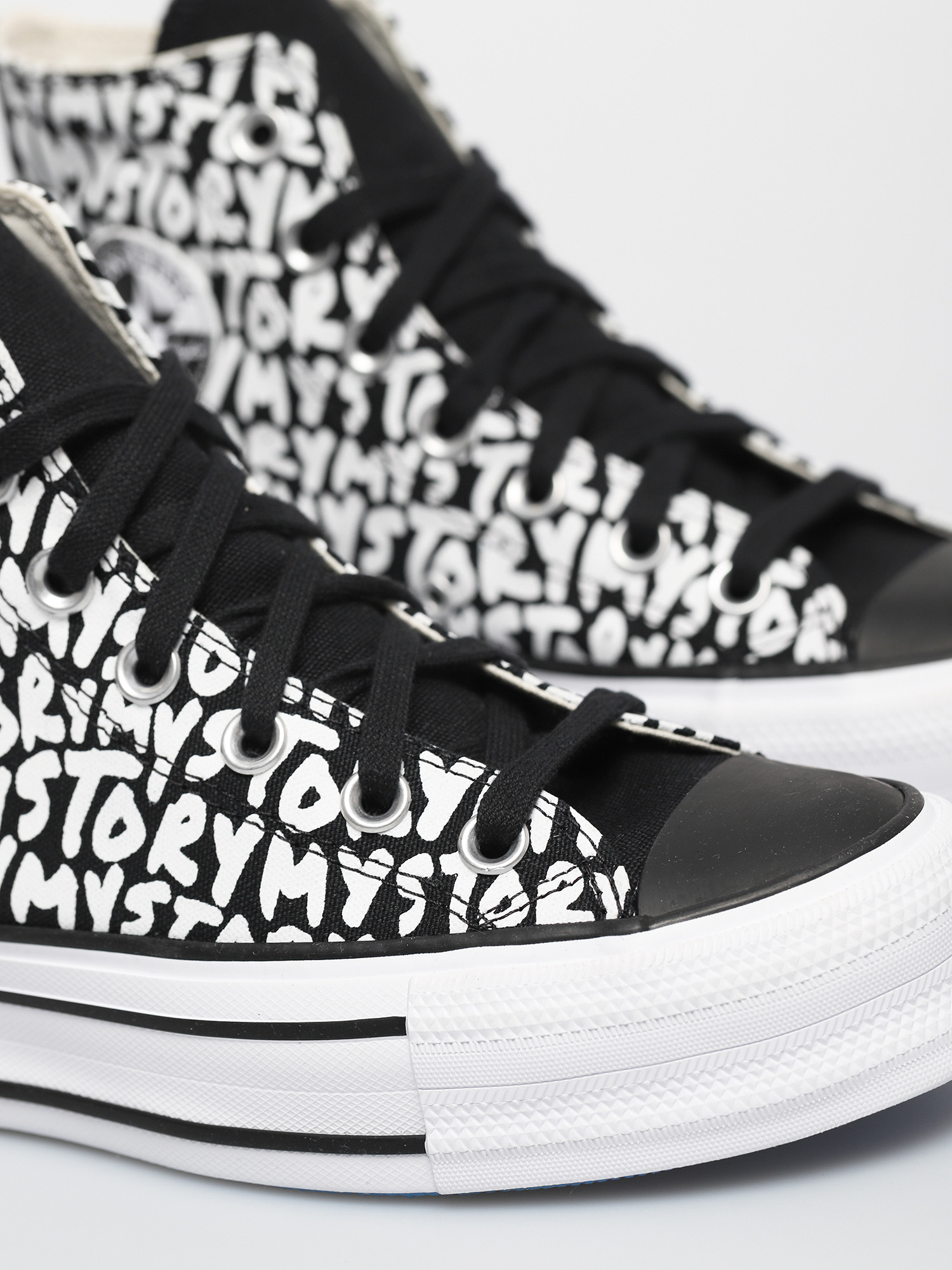 Trampki Converse Chuck Taylor All Star Double Stack Lift Hi Wmn (black)