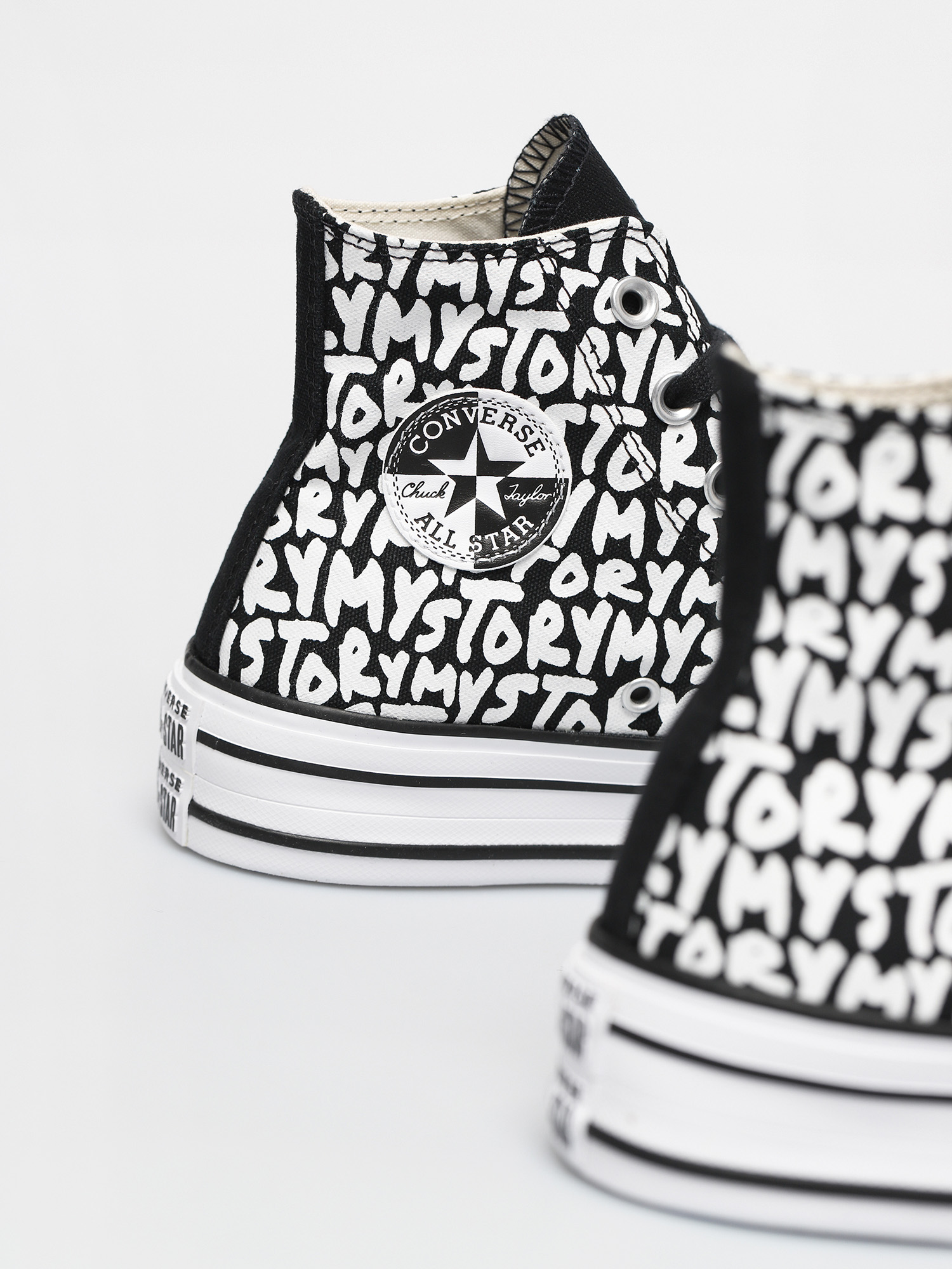 Trampki Converse Chuck Taylor All Star Double Stack Lift Hi Wmn (black)