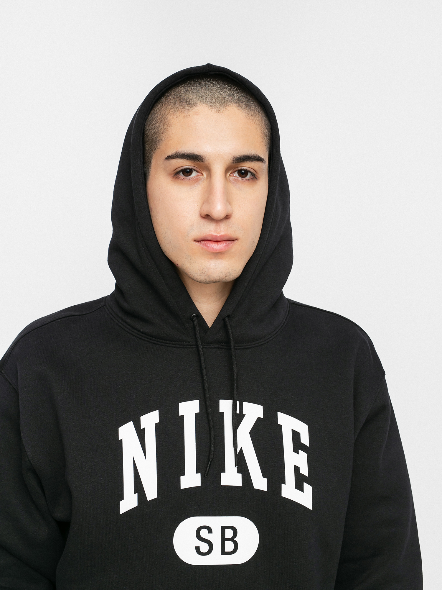 Bluza z kapturem Nike SB Collegiate HD (black/white)