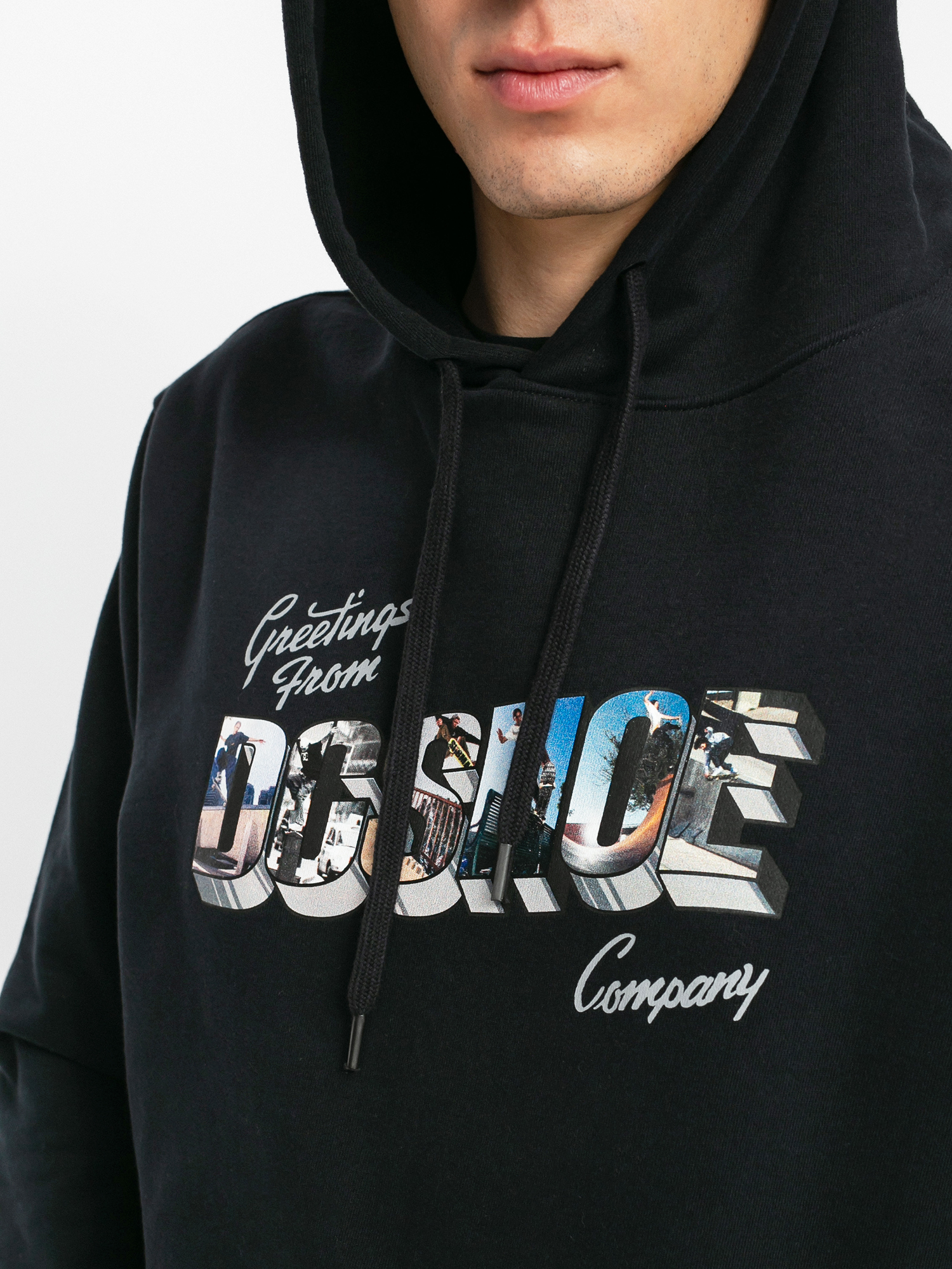 Bluza z kapturem DC Blabac Greetings HD (black)